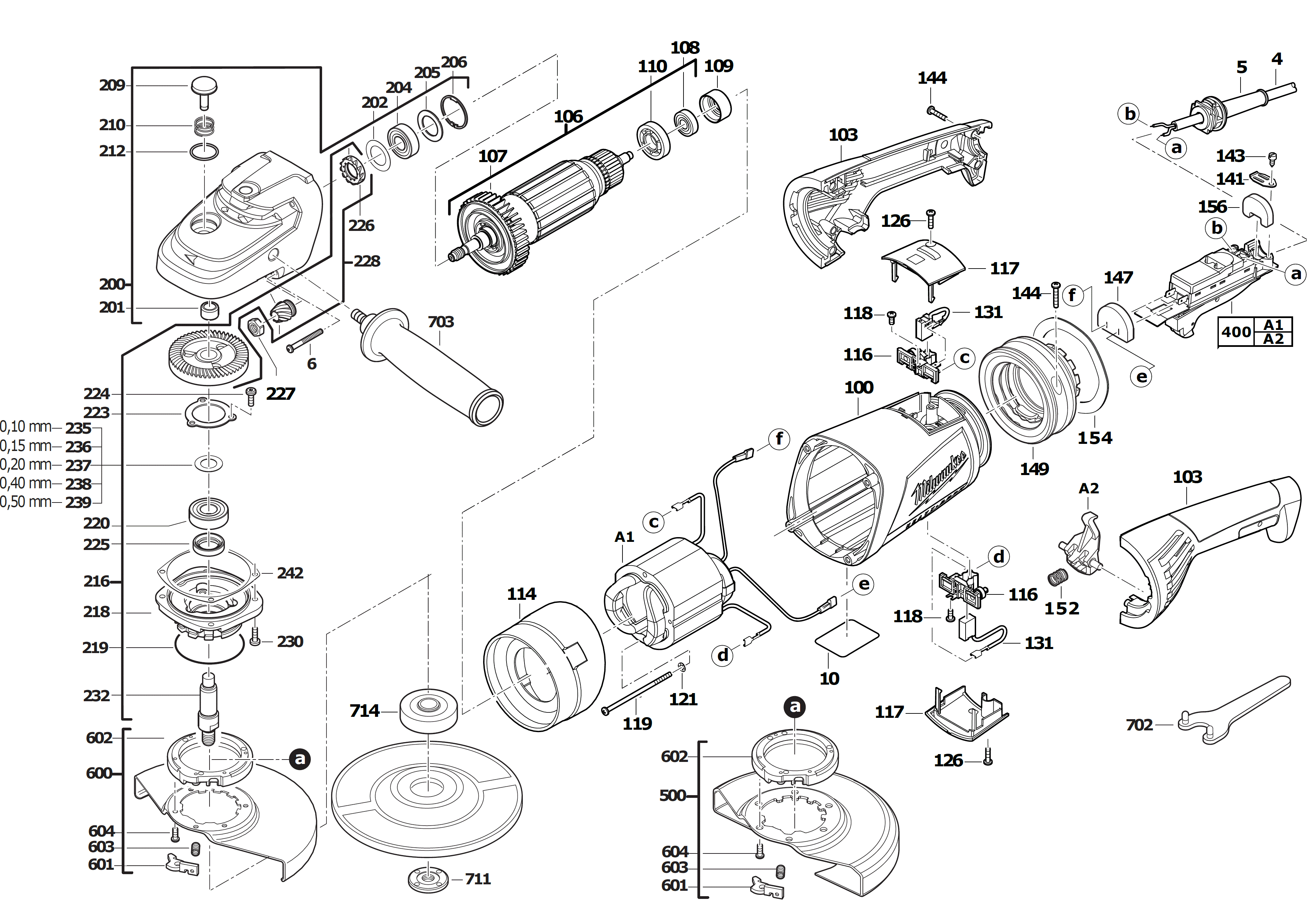 Spare Parts Diagram