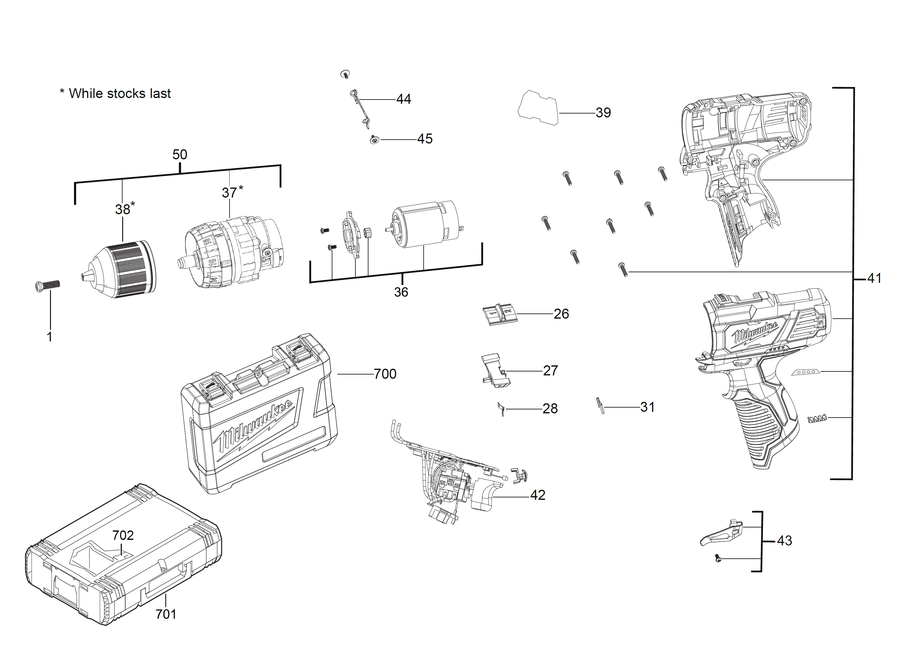 Spare Parts Diagram