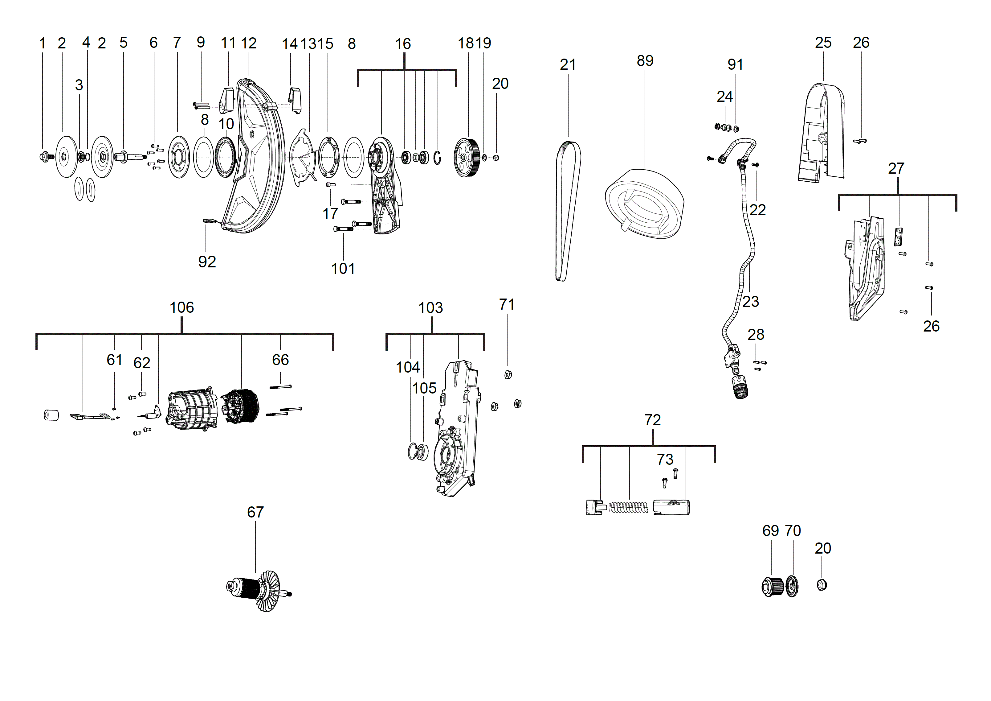 Spare Parts Diagram