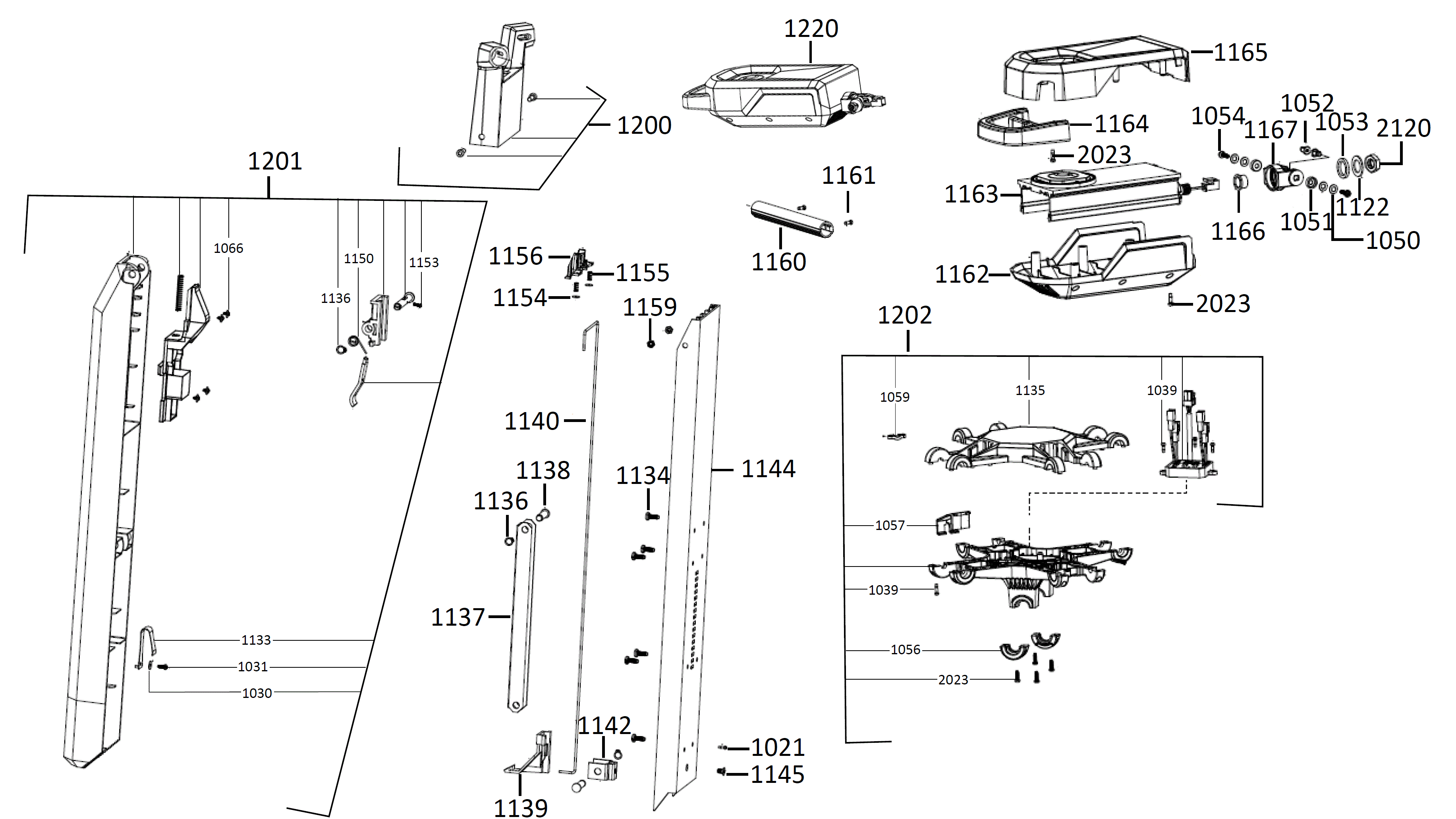 Spare Parts Diagram