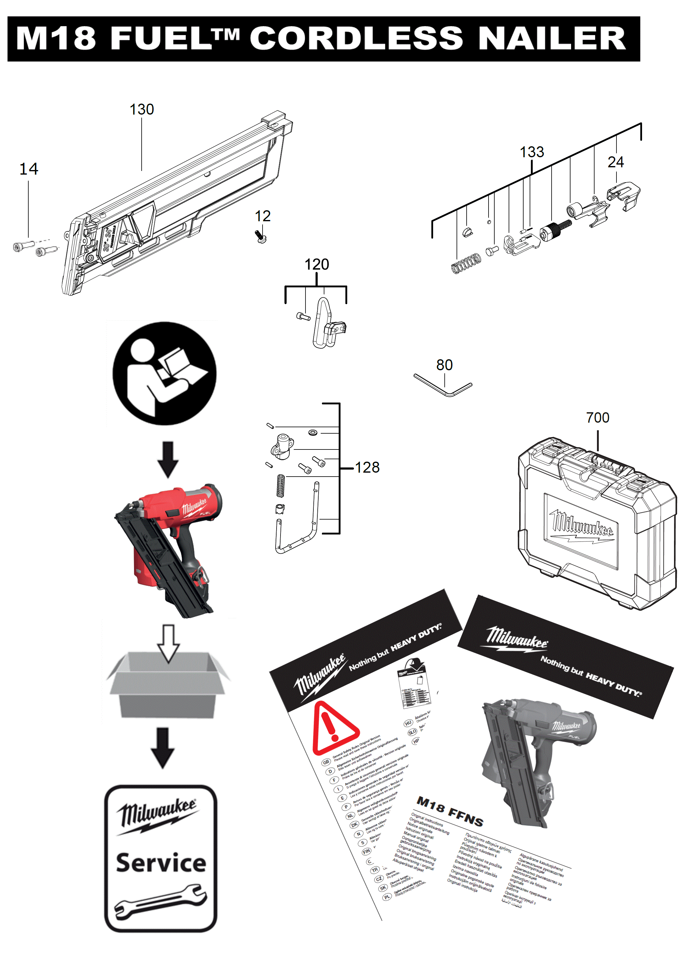 Spare Parts Diagram