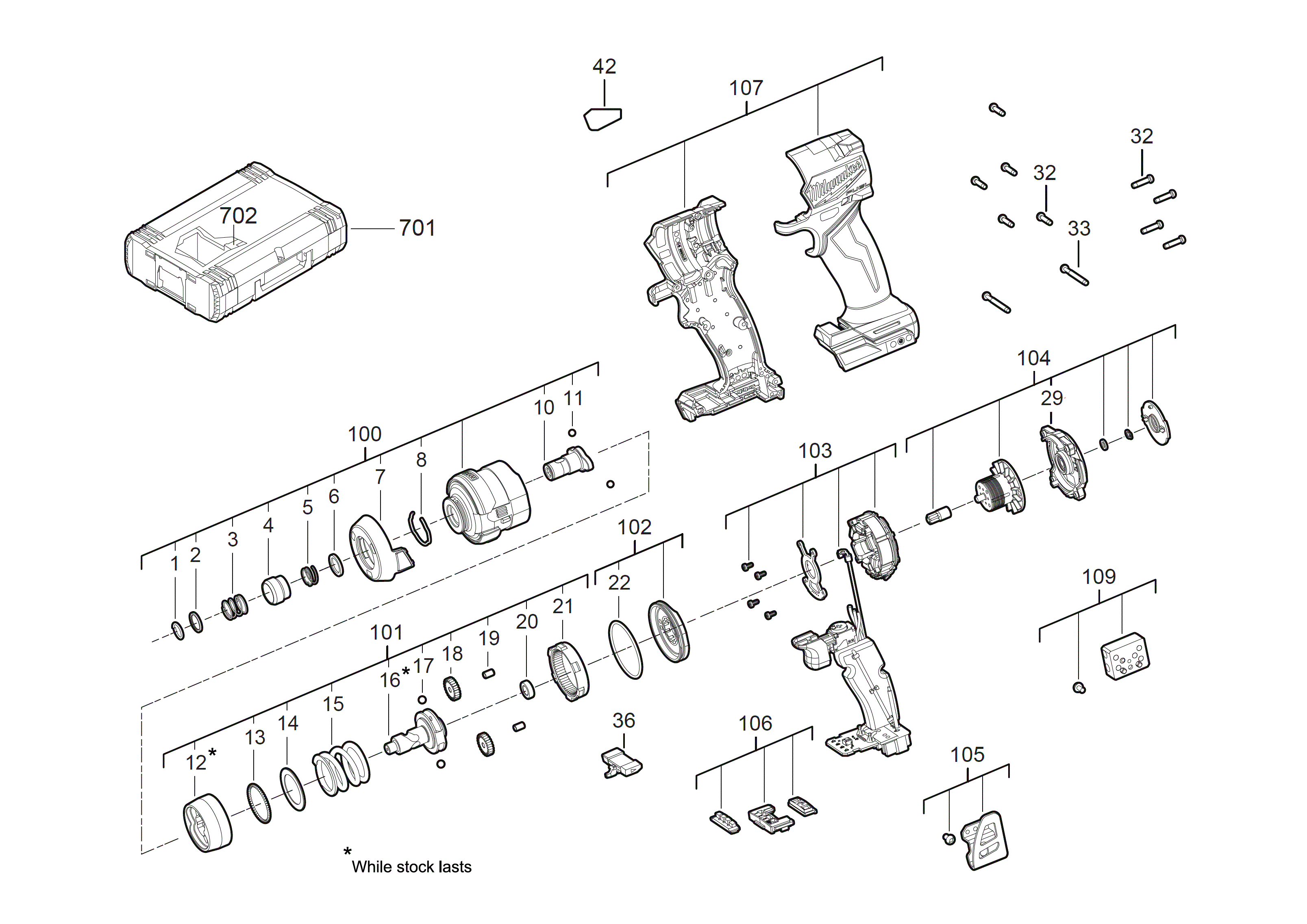 Spare Parts Diagram