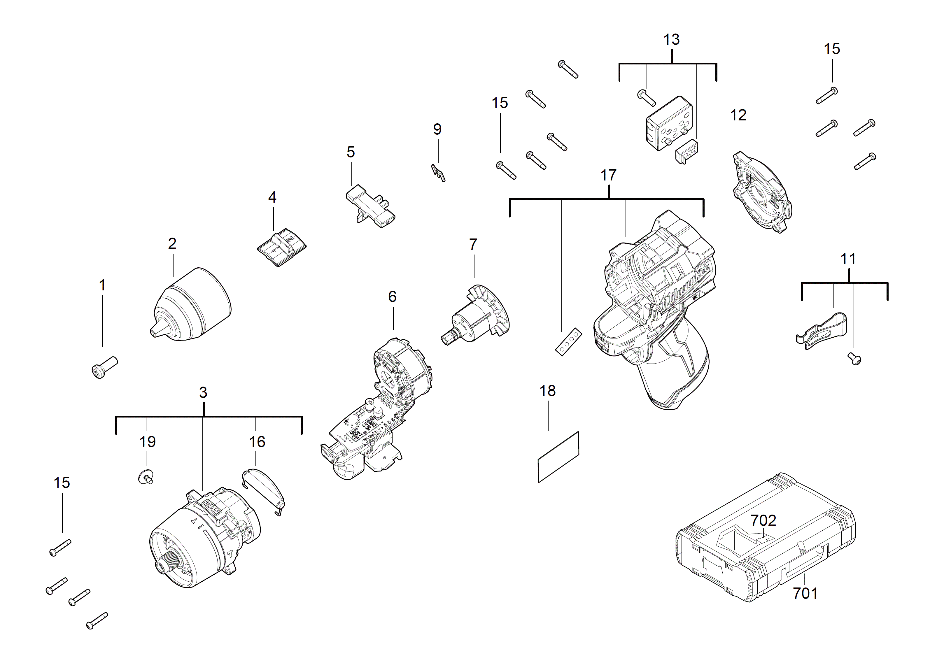 Spare Parts Diagram
