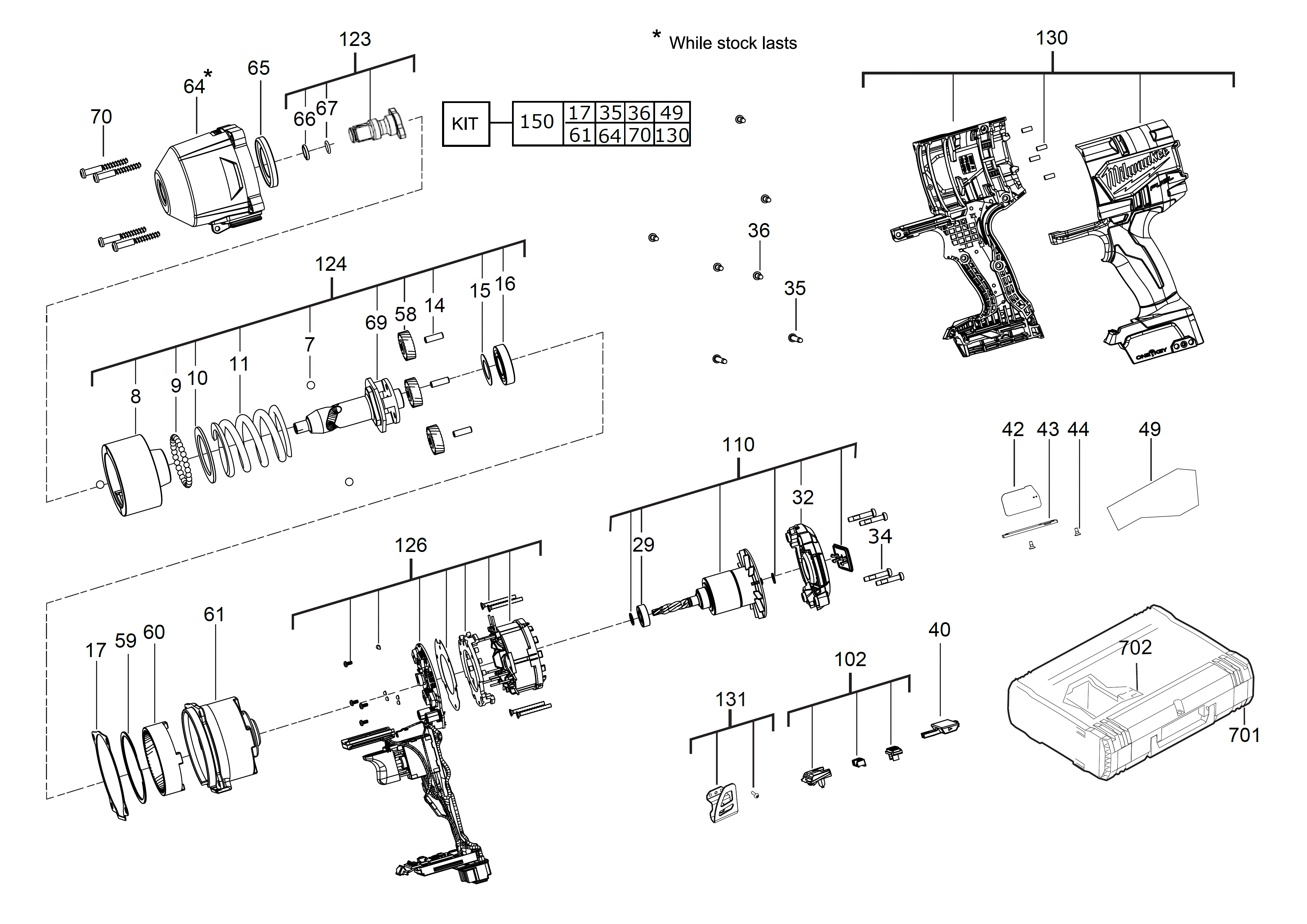 Spare Parts Diagram