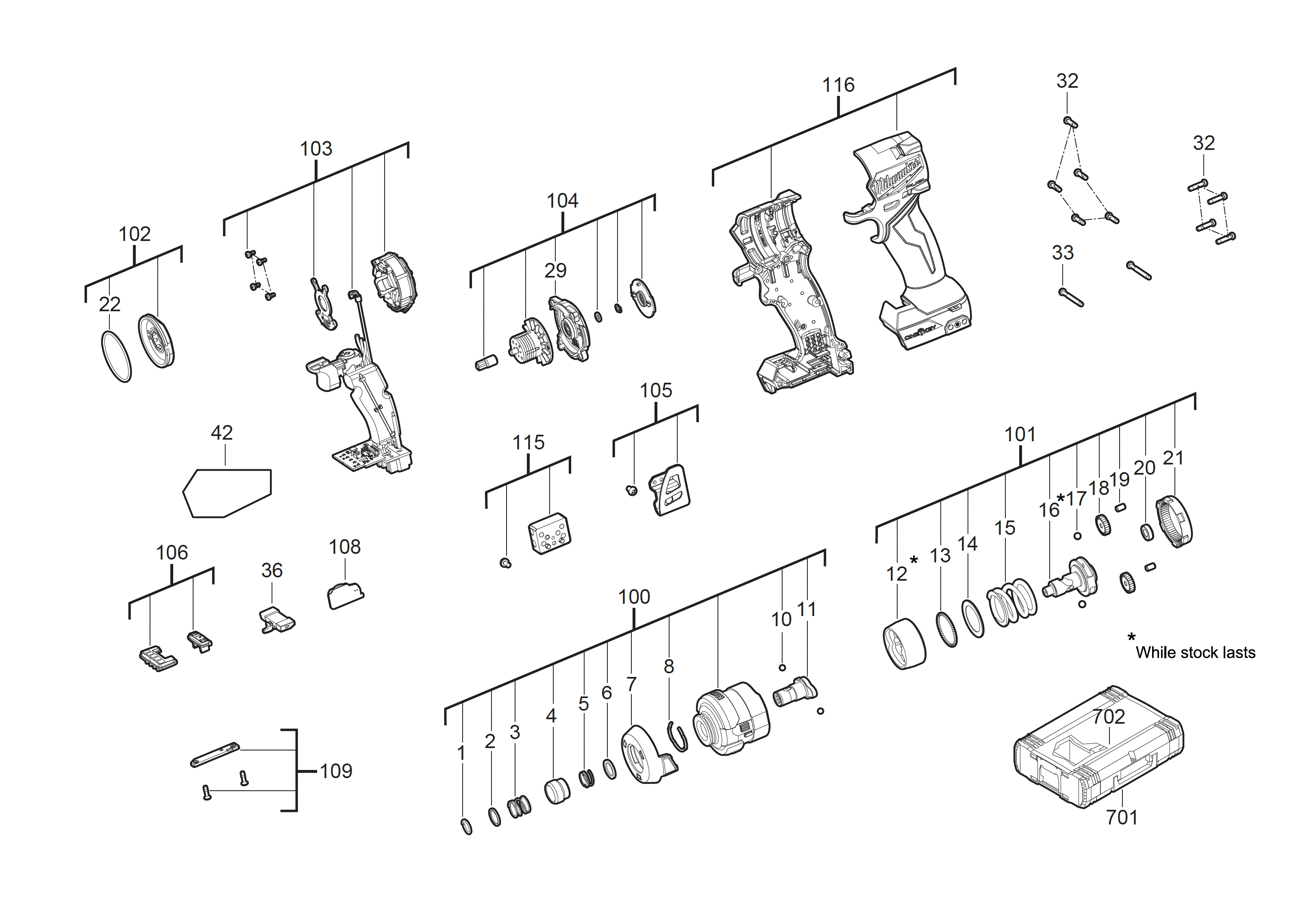 Spare Parts Diagram