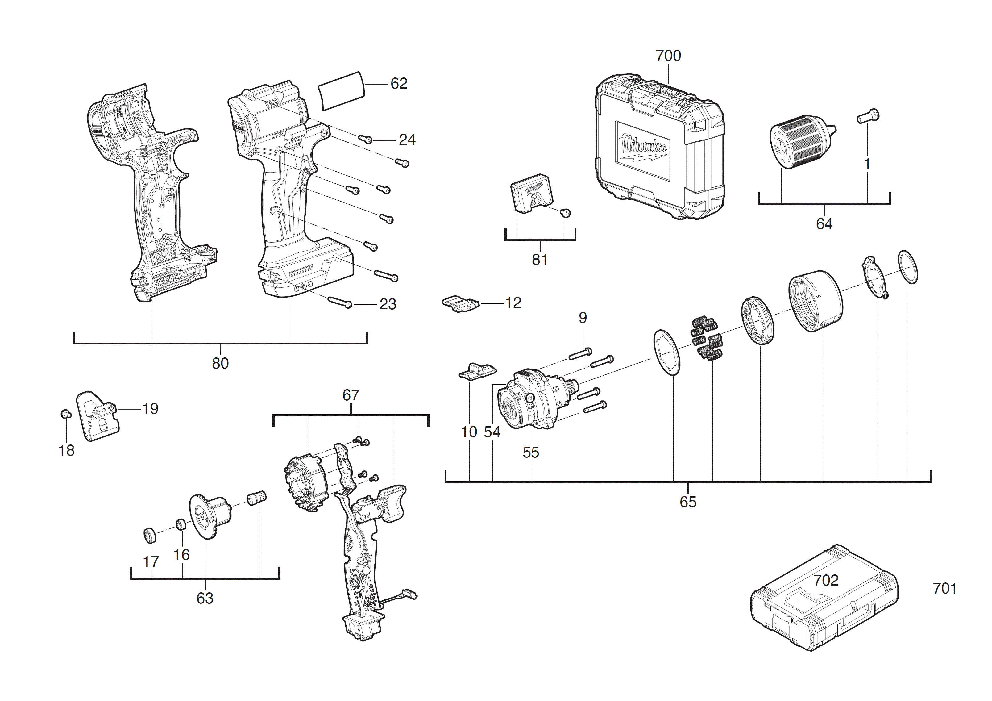 Spare Parts Diagram
