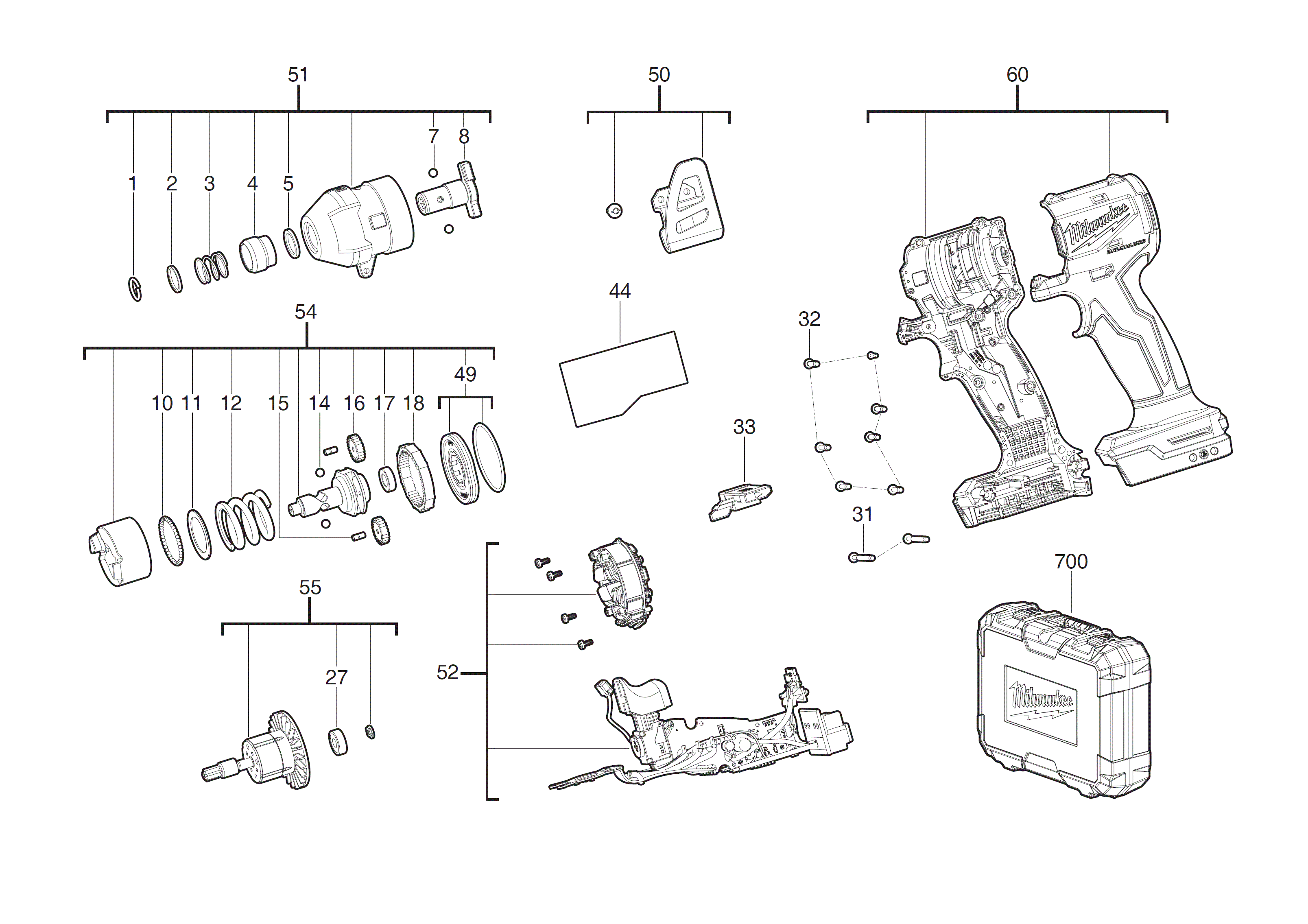 Spare Parts Diagram