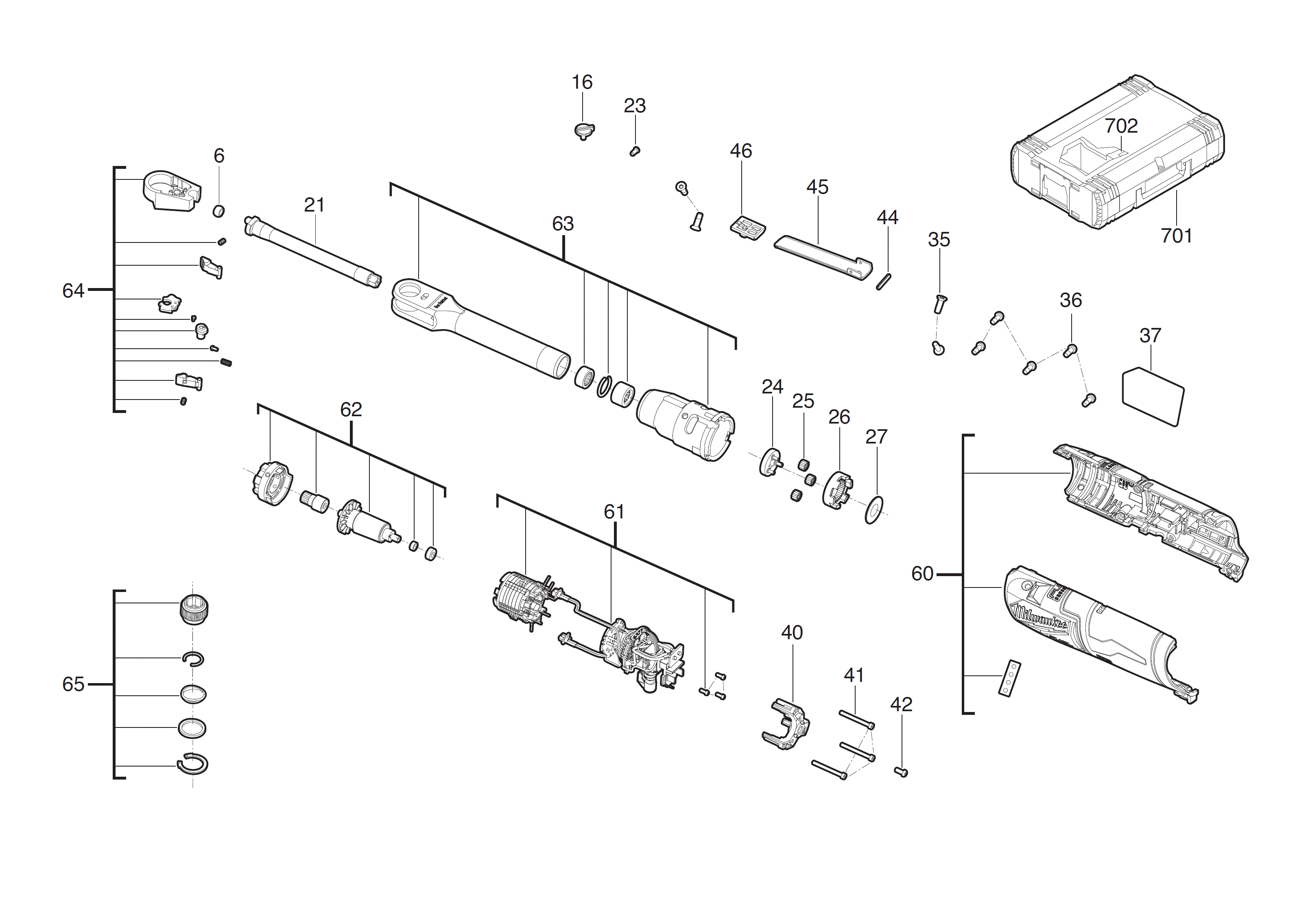 Spare Parts Diagram