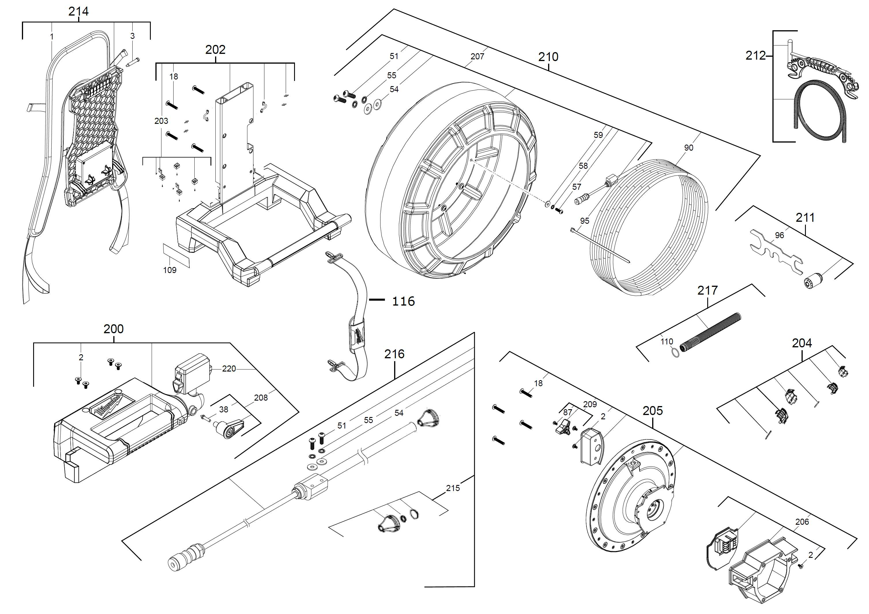 Spare Parts Diagram