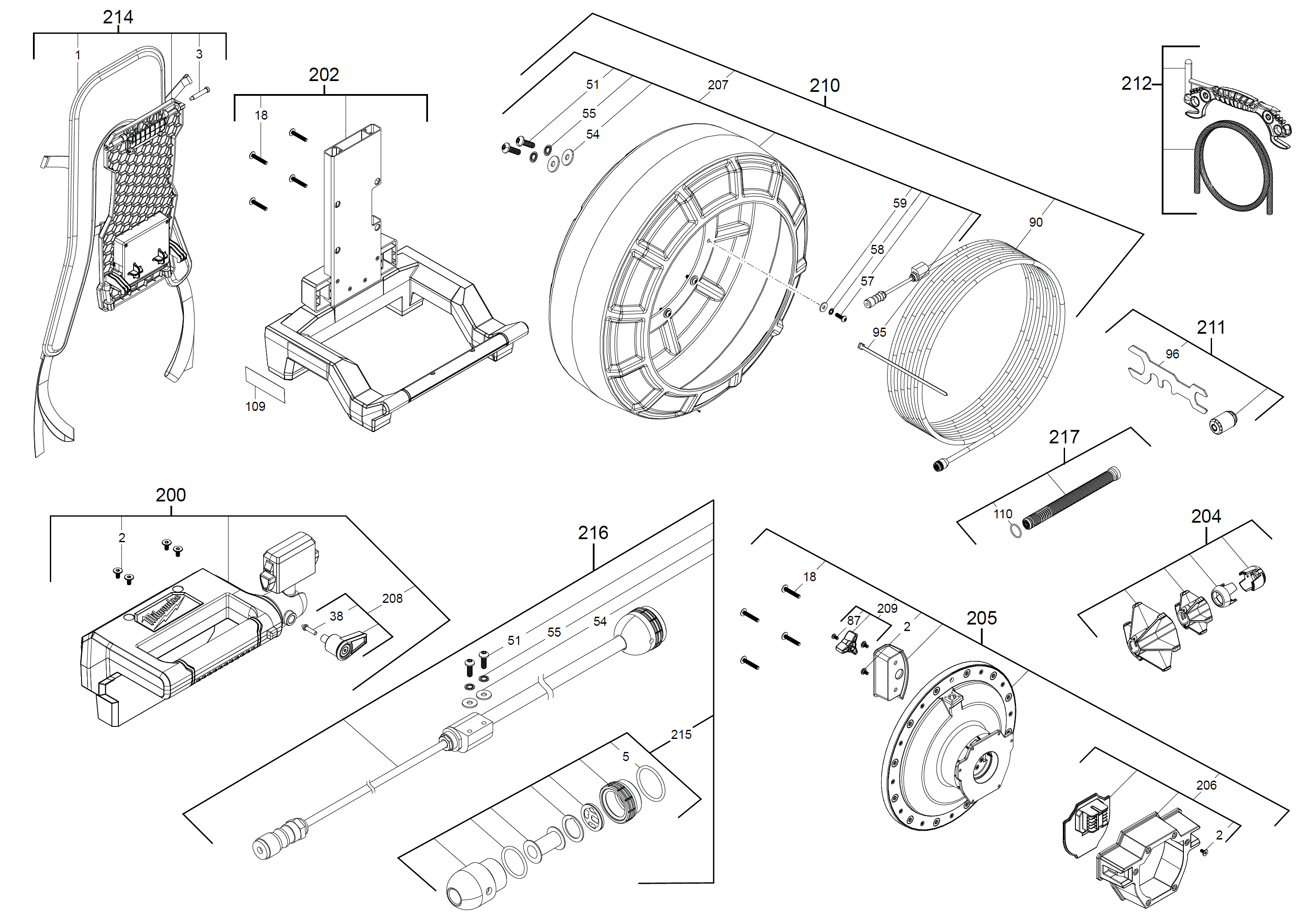 Spare Parts Diagram