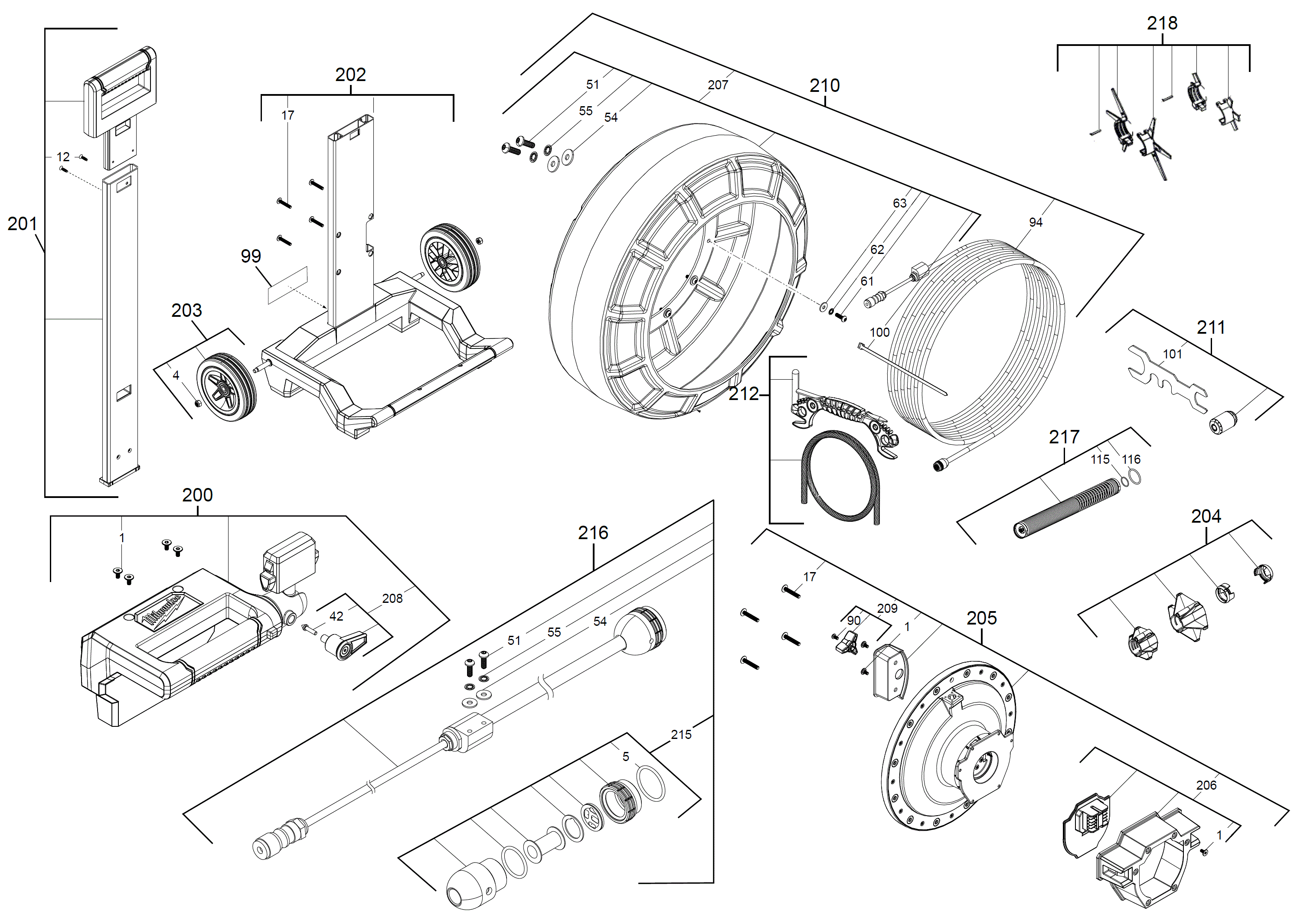 Spare Parts Diagram