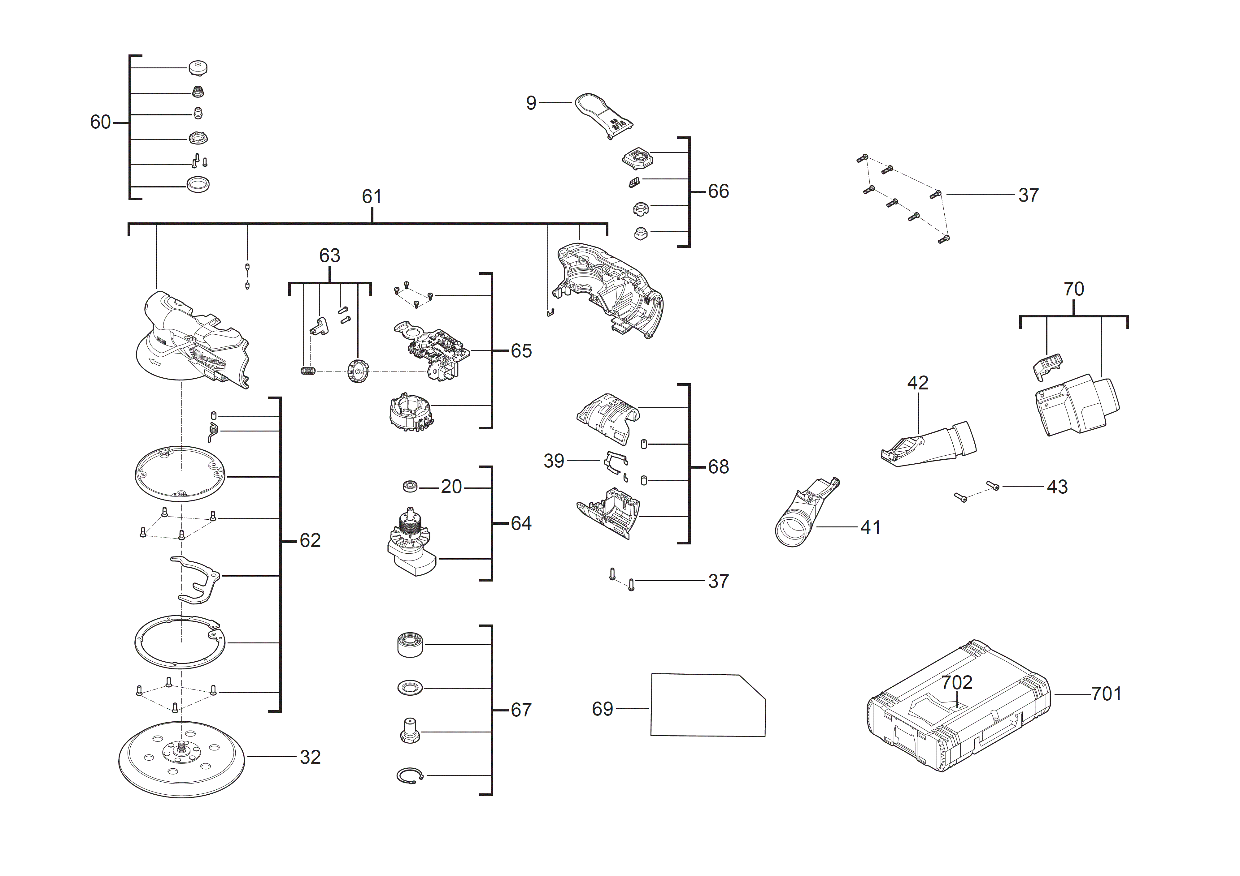 Spare Parts Diagram