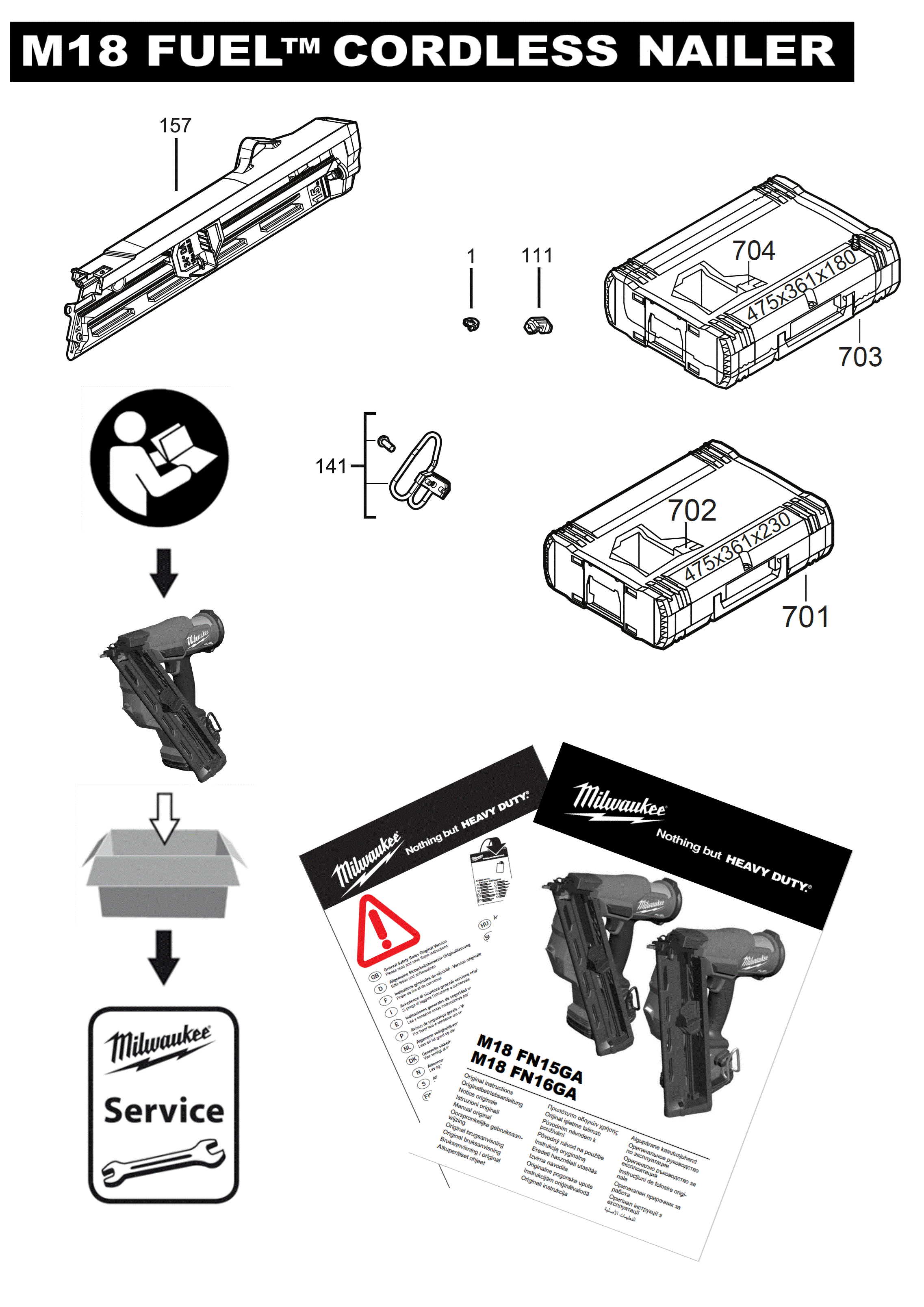 Spare Parts Diagram