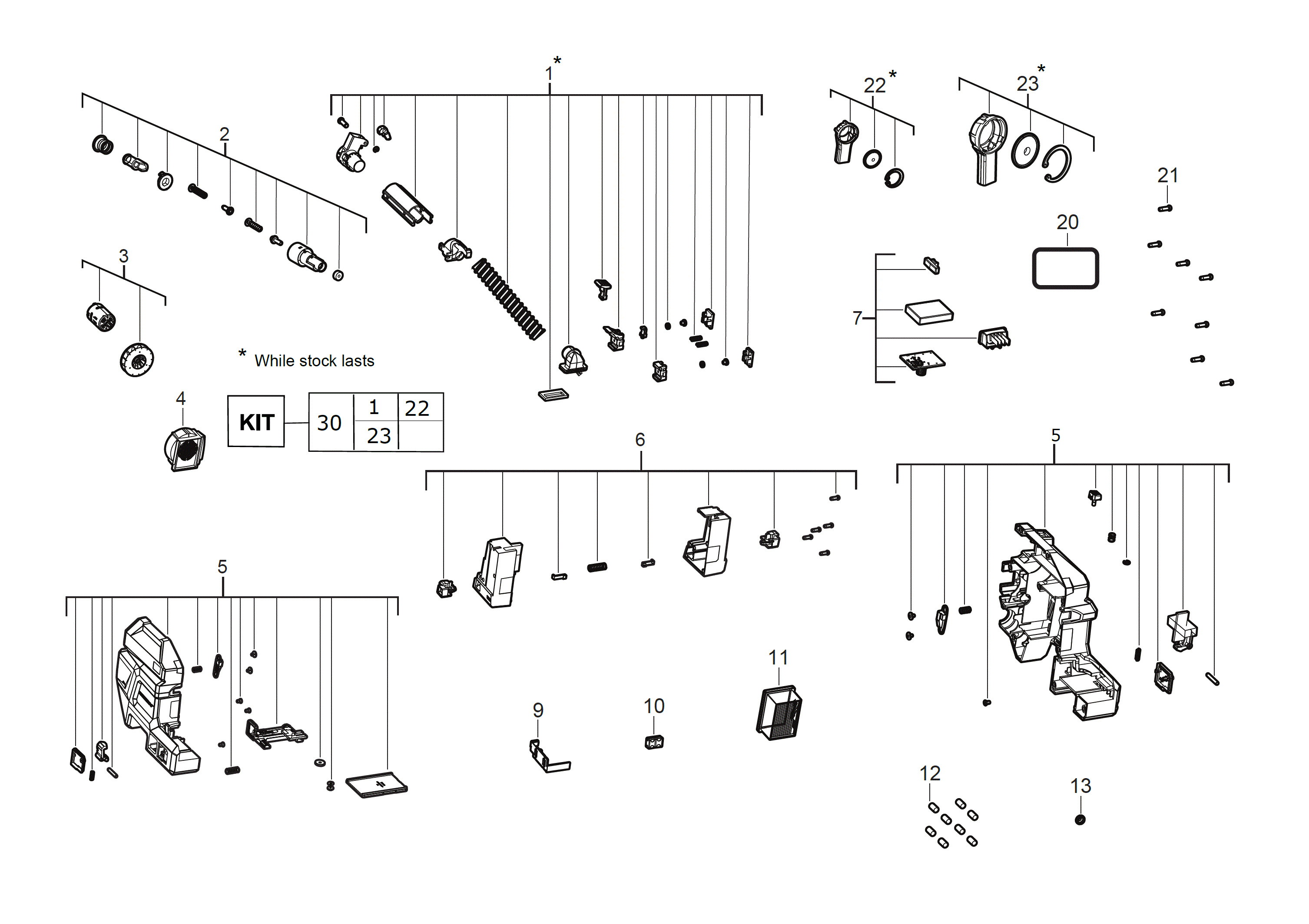 Spare Parts Diagram