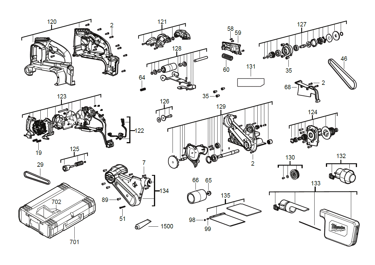 Spare Parts Diagram
