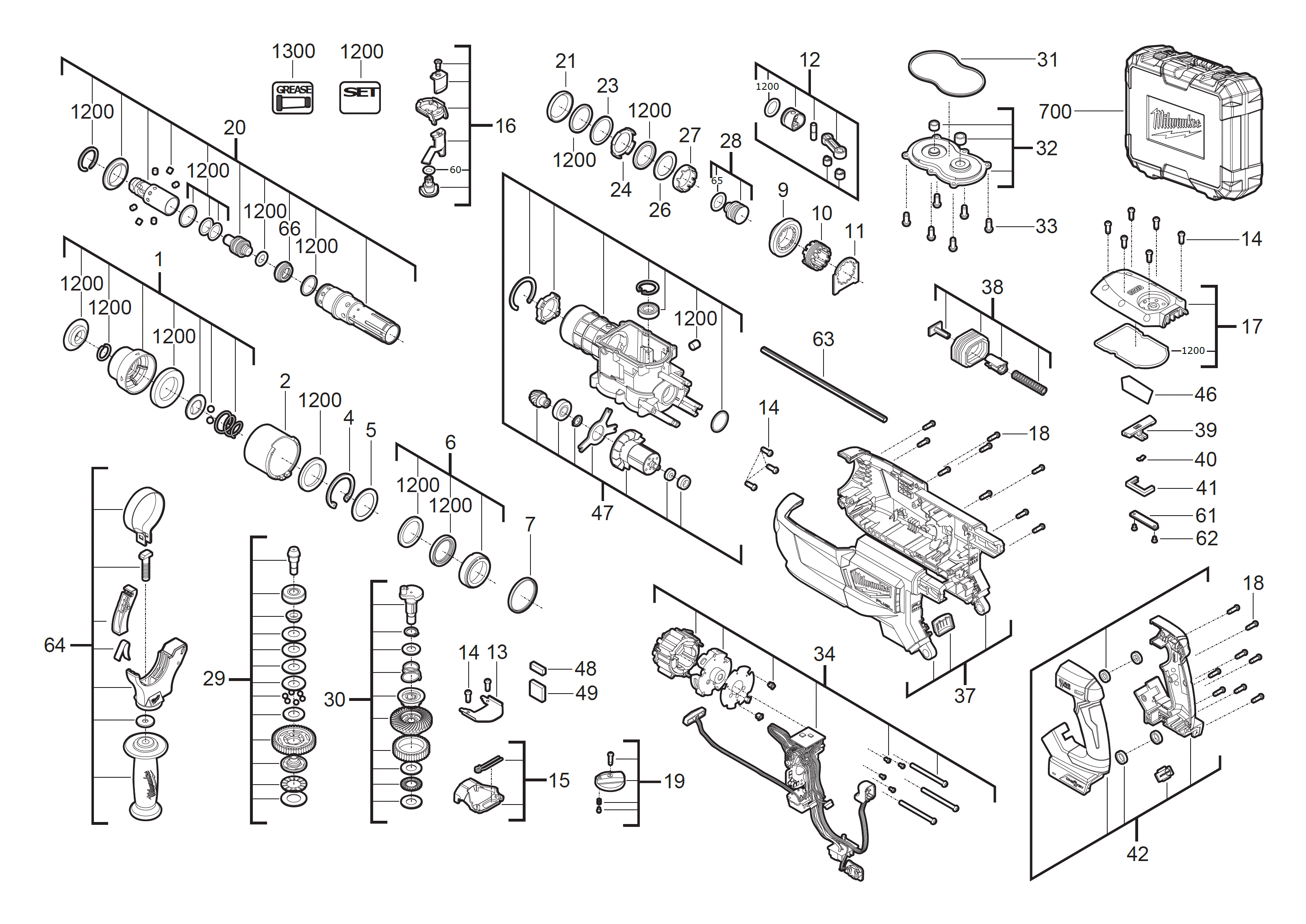 Spare Parts Diagram