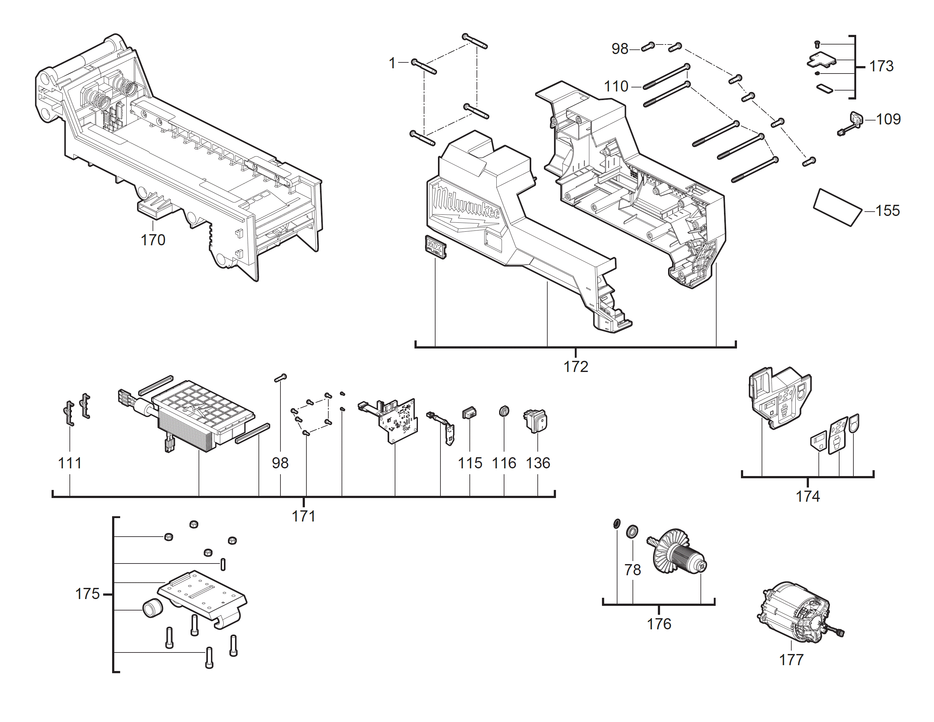 Spare Parts Diagram