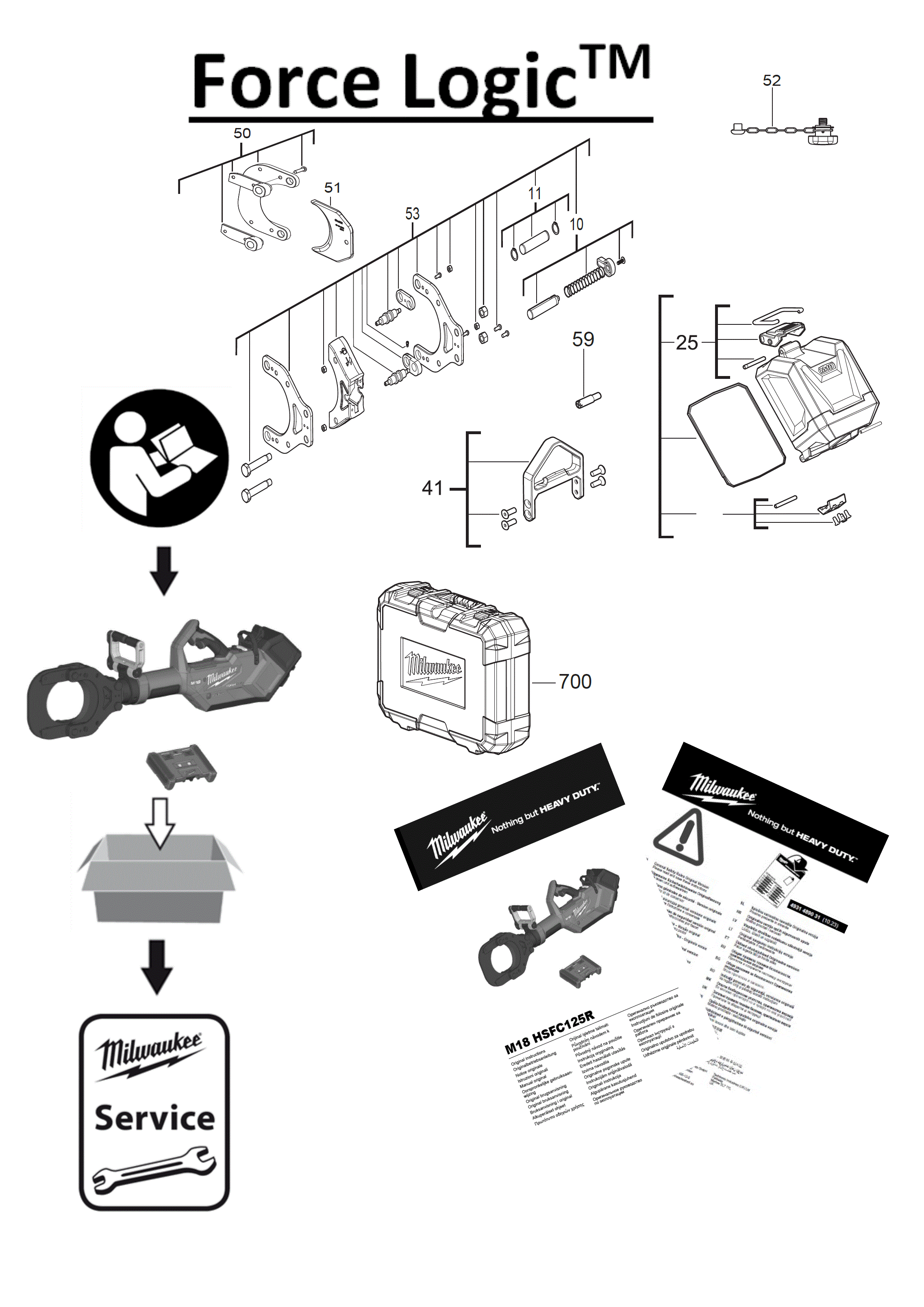 Spare Parts Diagram