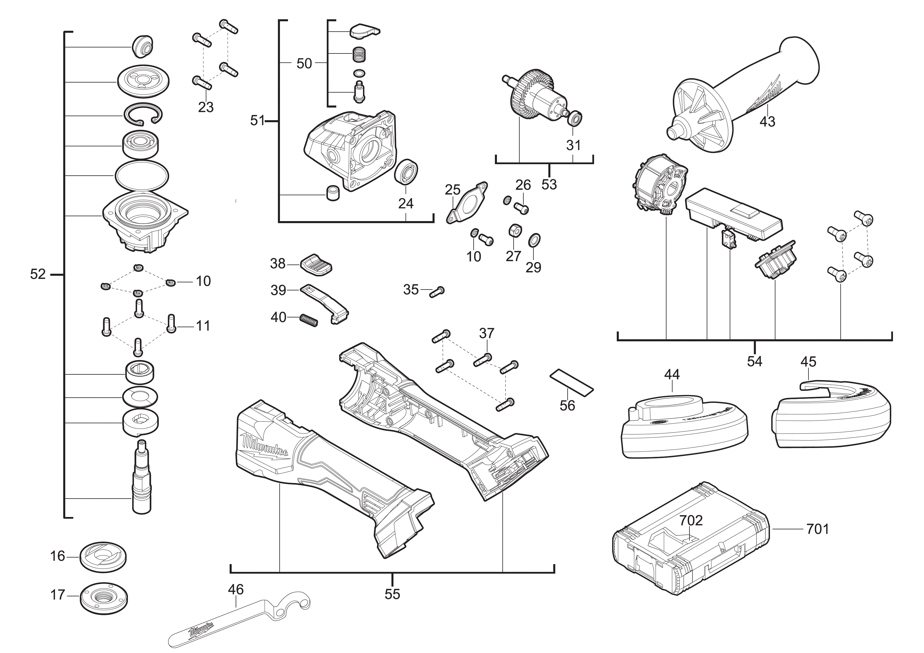 Spare Parts Diagram