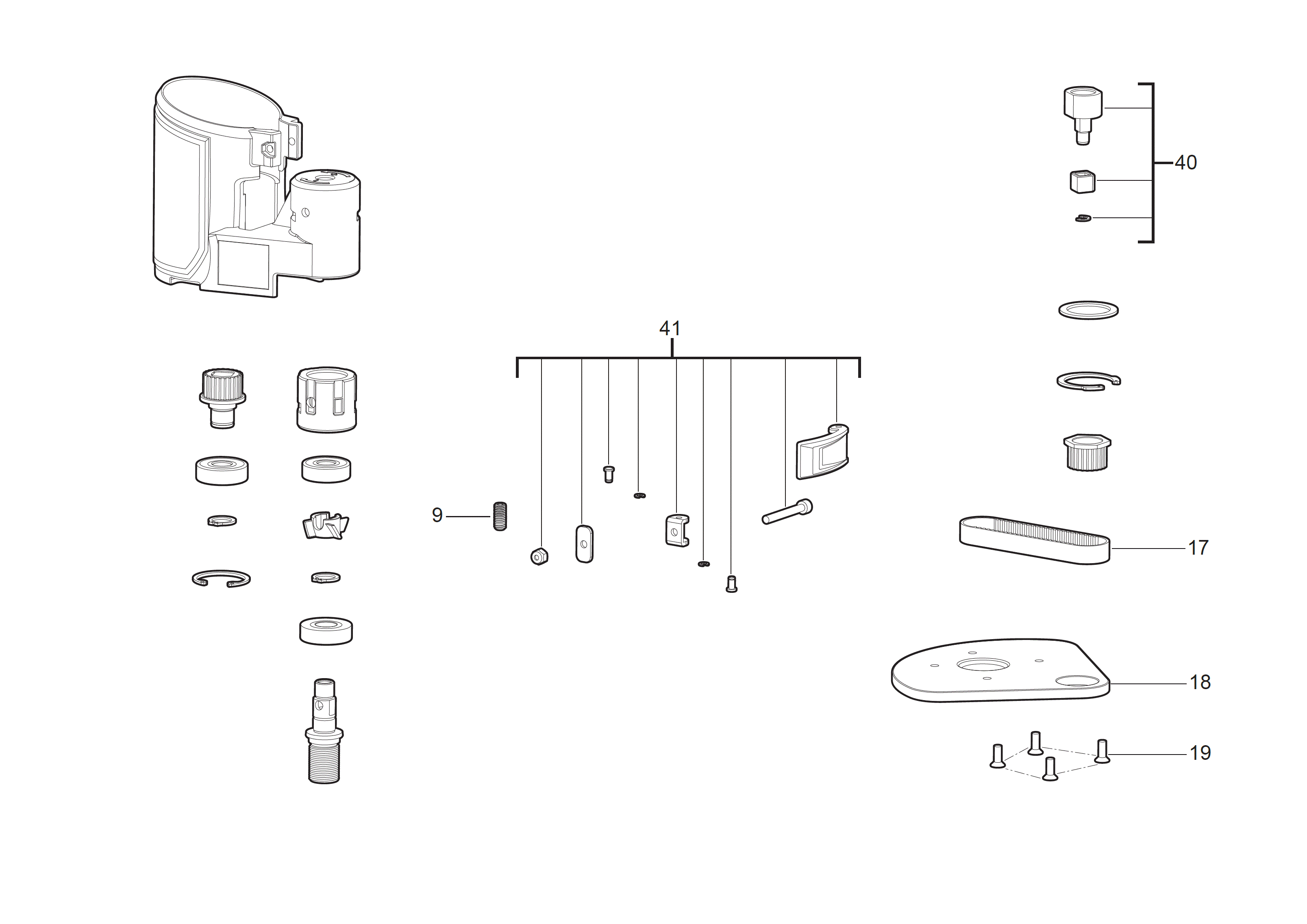 Spare Parts Diagram