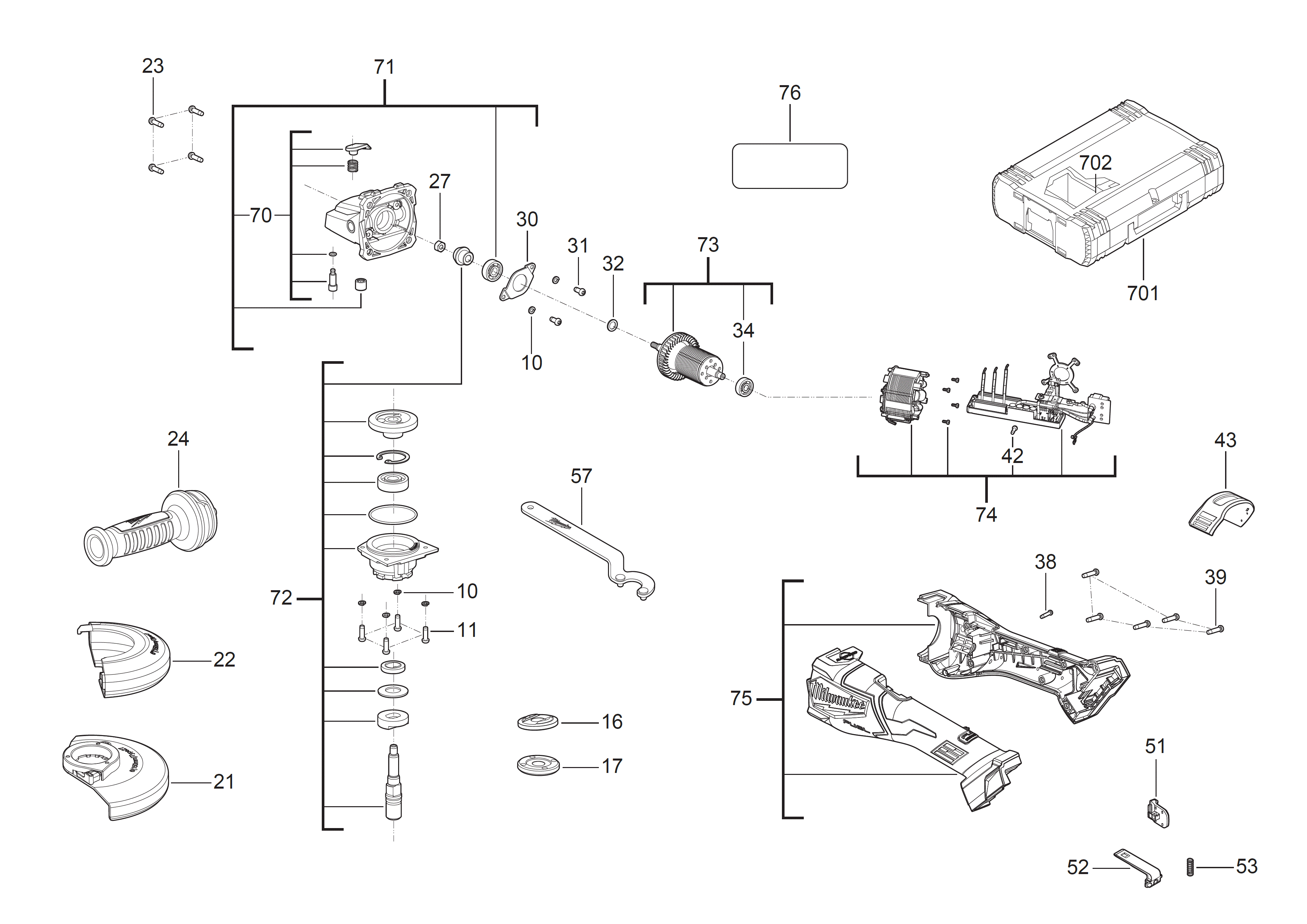 Spare Parts Diagram