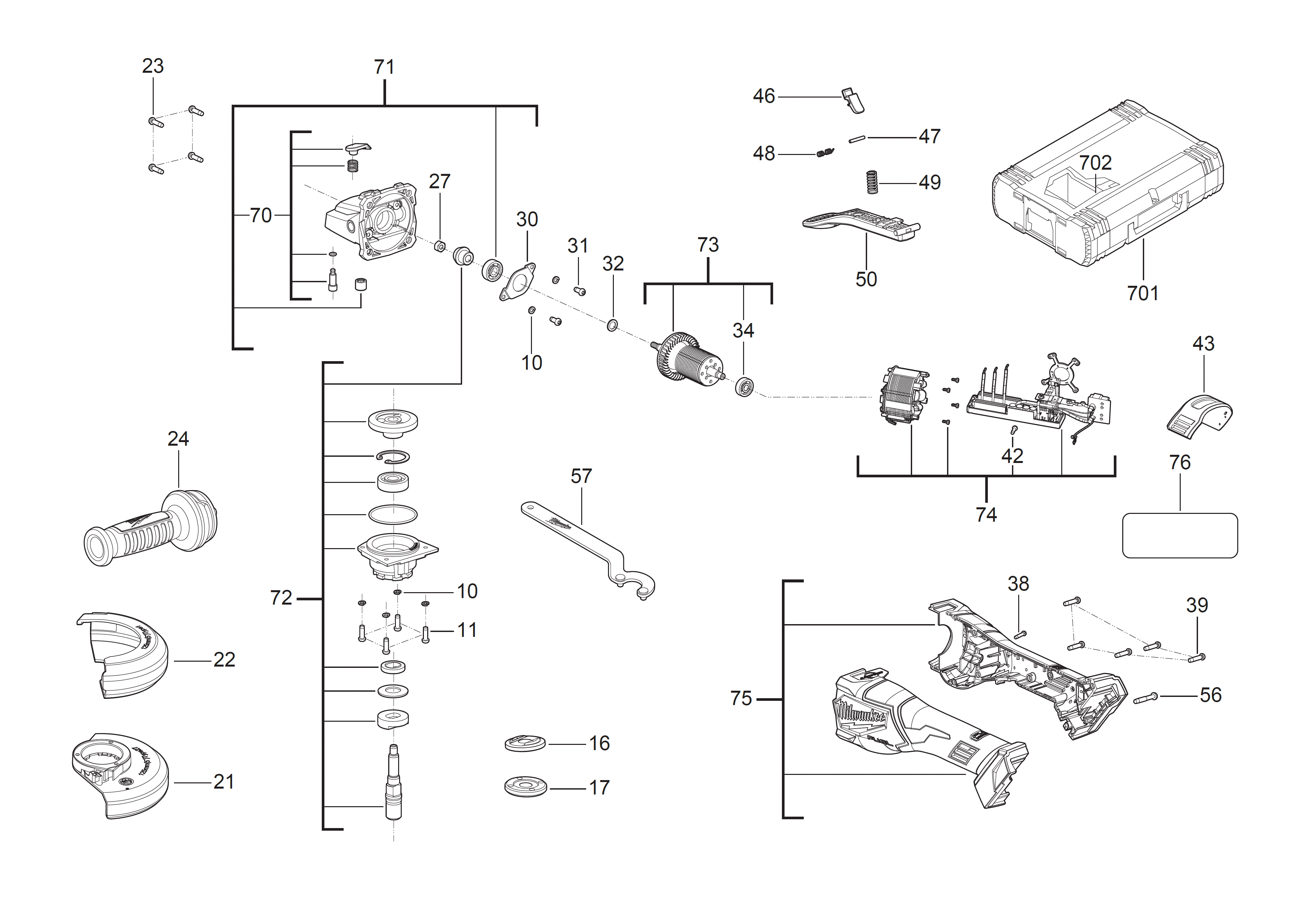 Spare Parts Diagram