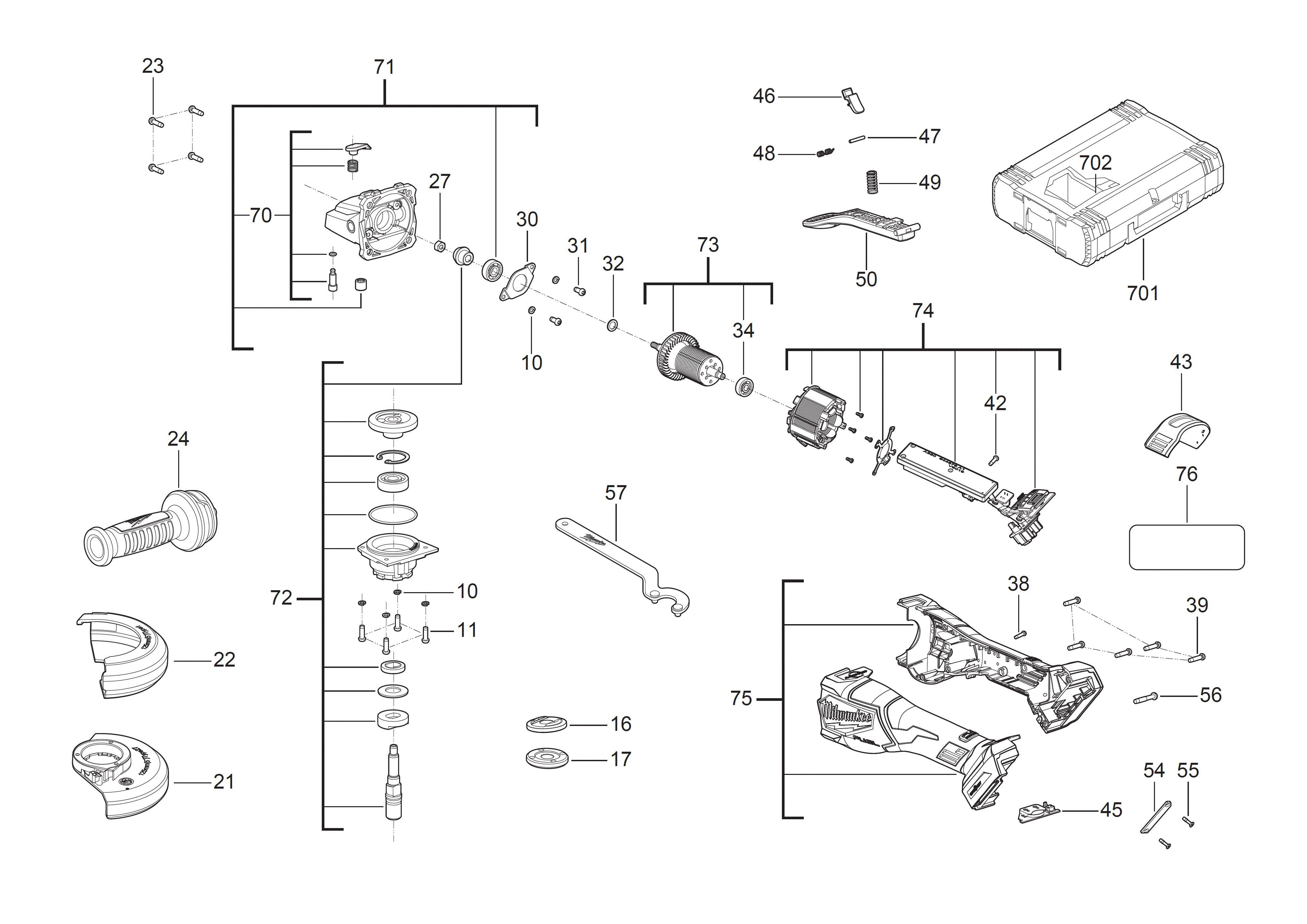 Spare Parts Diagram