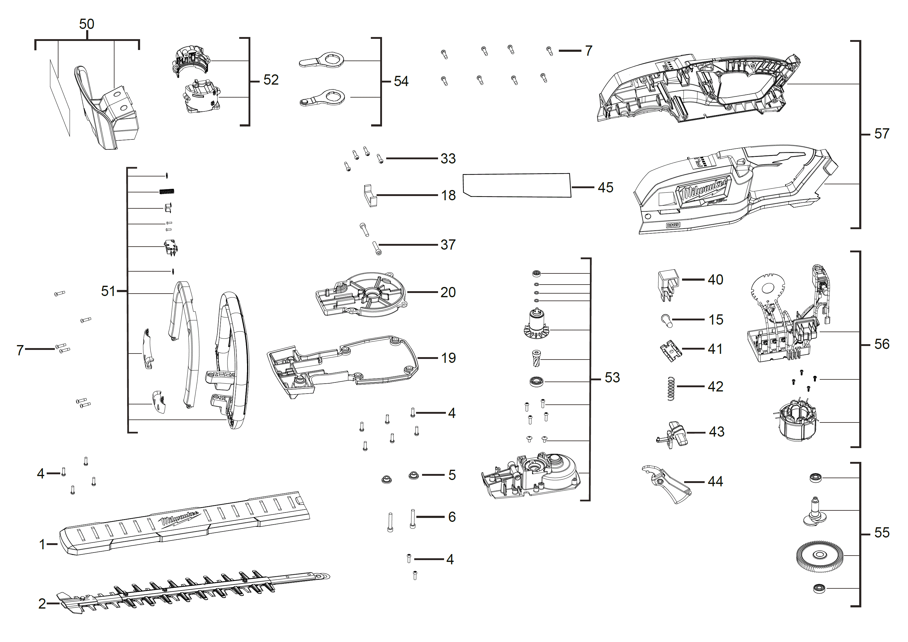 Spare Parts Diagram