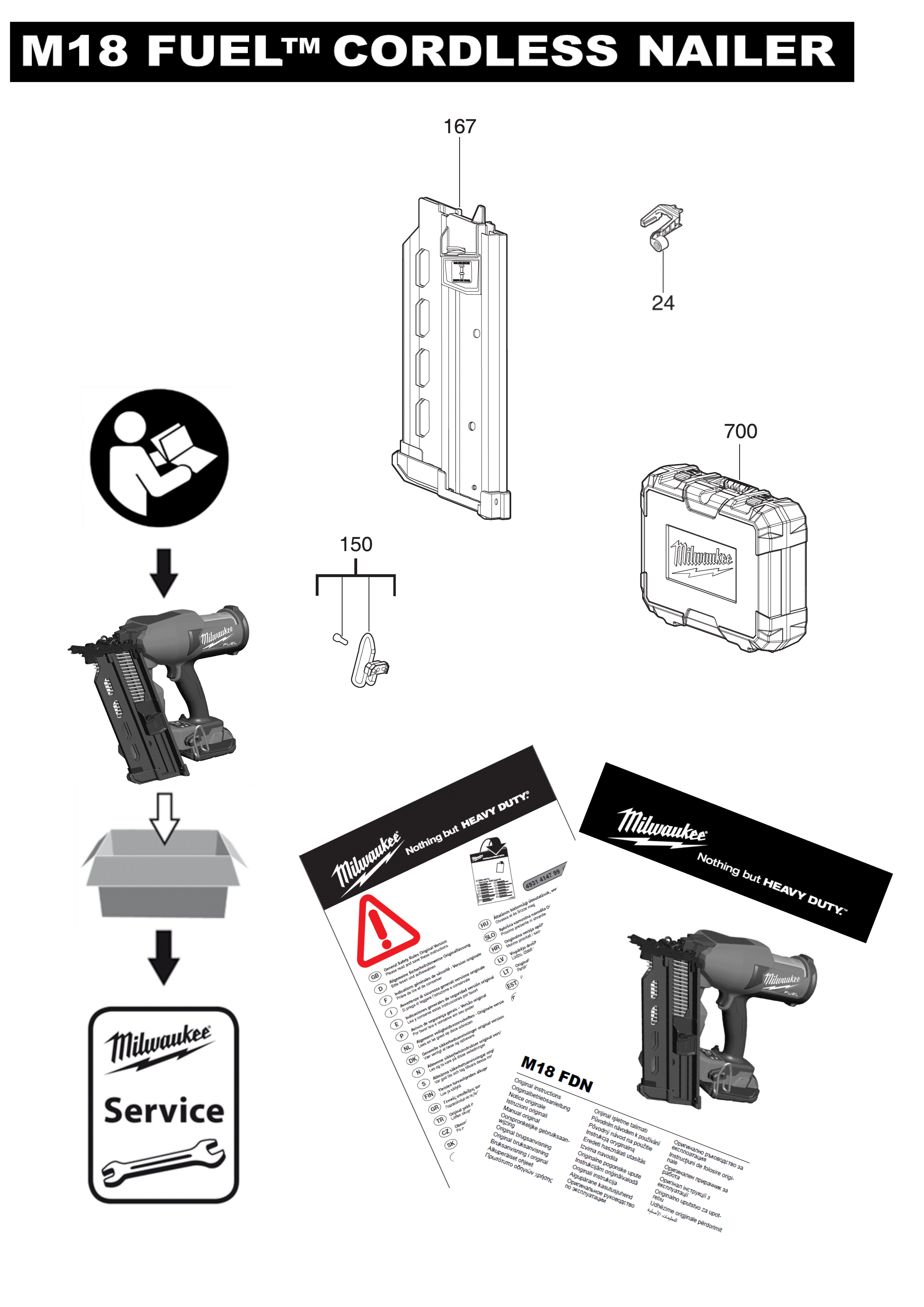 Spare Parts Diagram