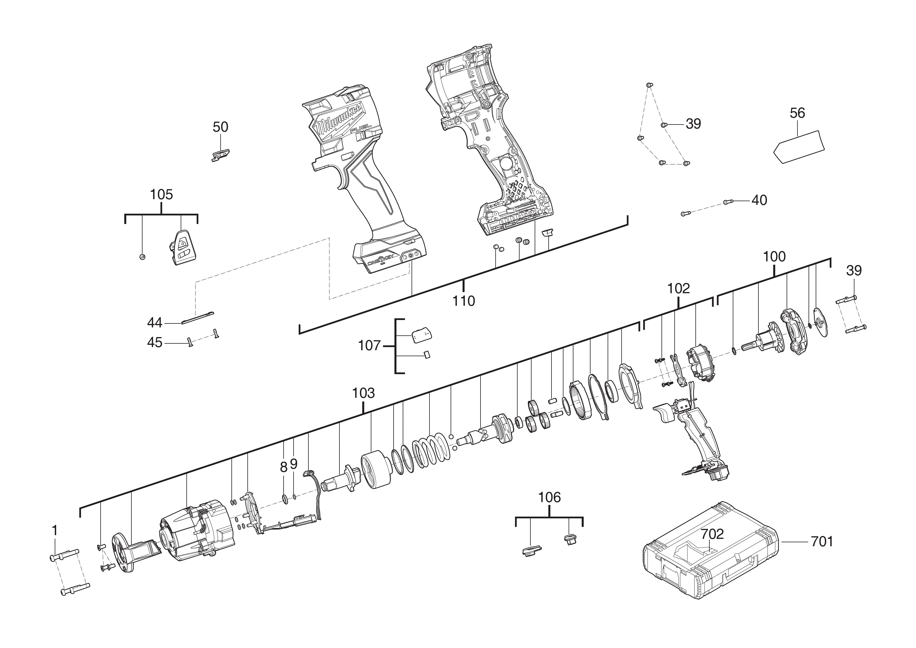 Spare Parts Diagram