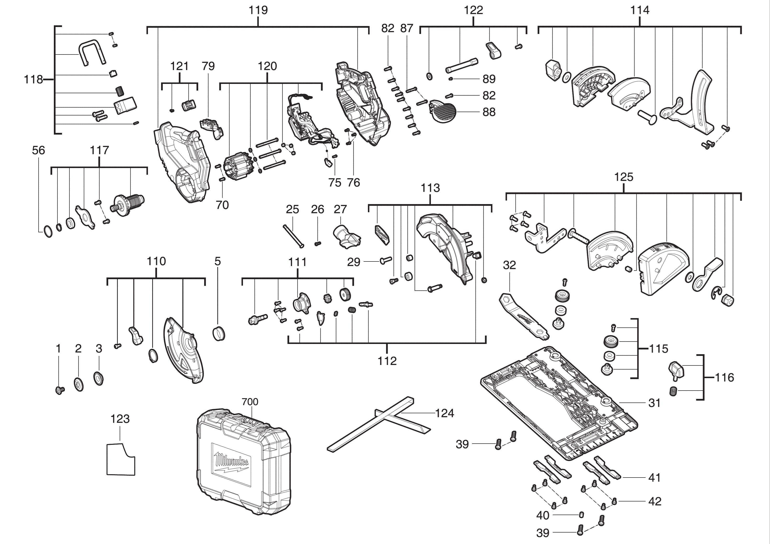 Spare Parts Diagram