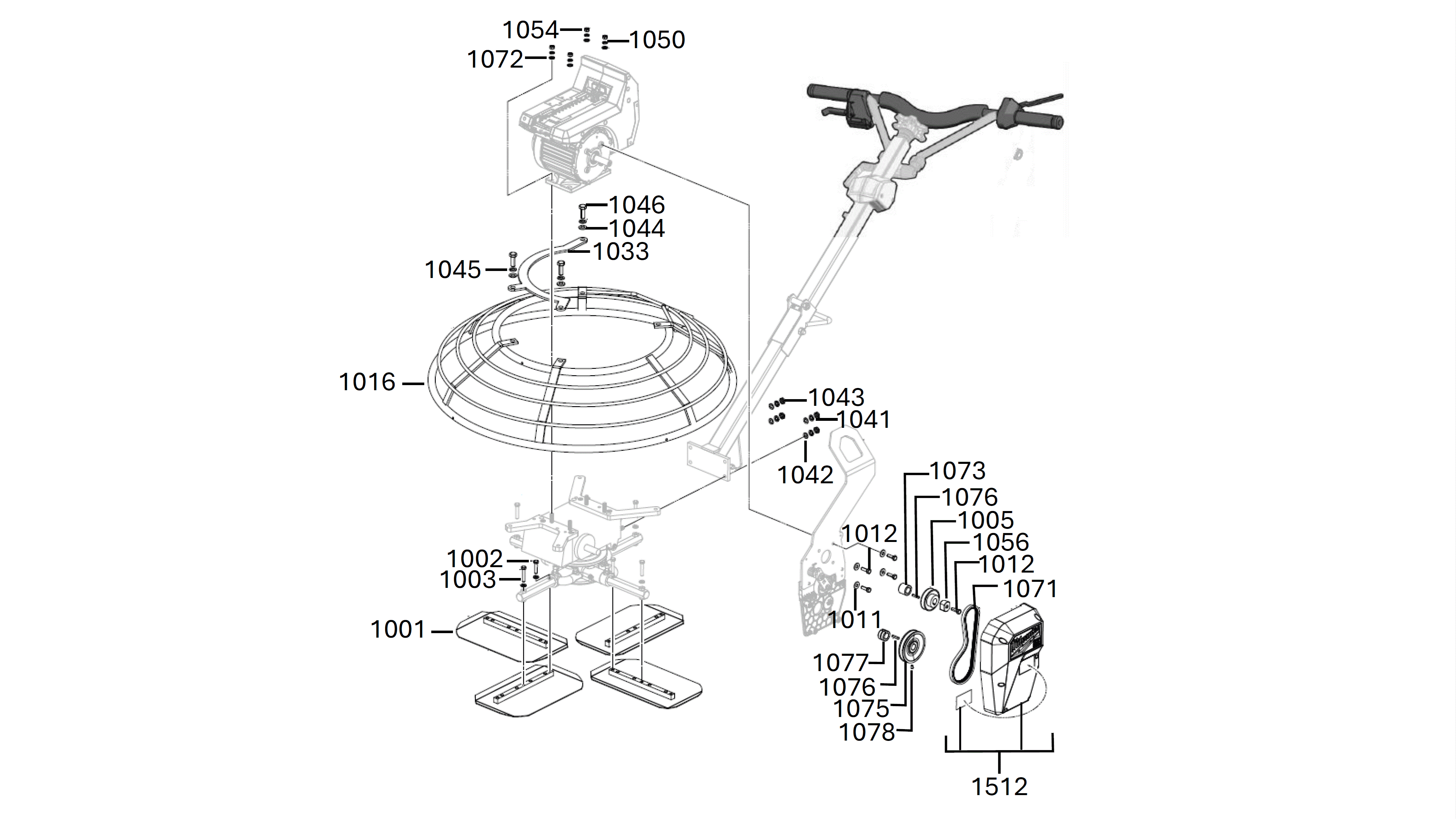Spare Parts Diagram