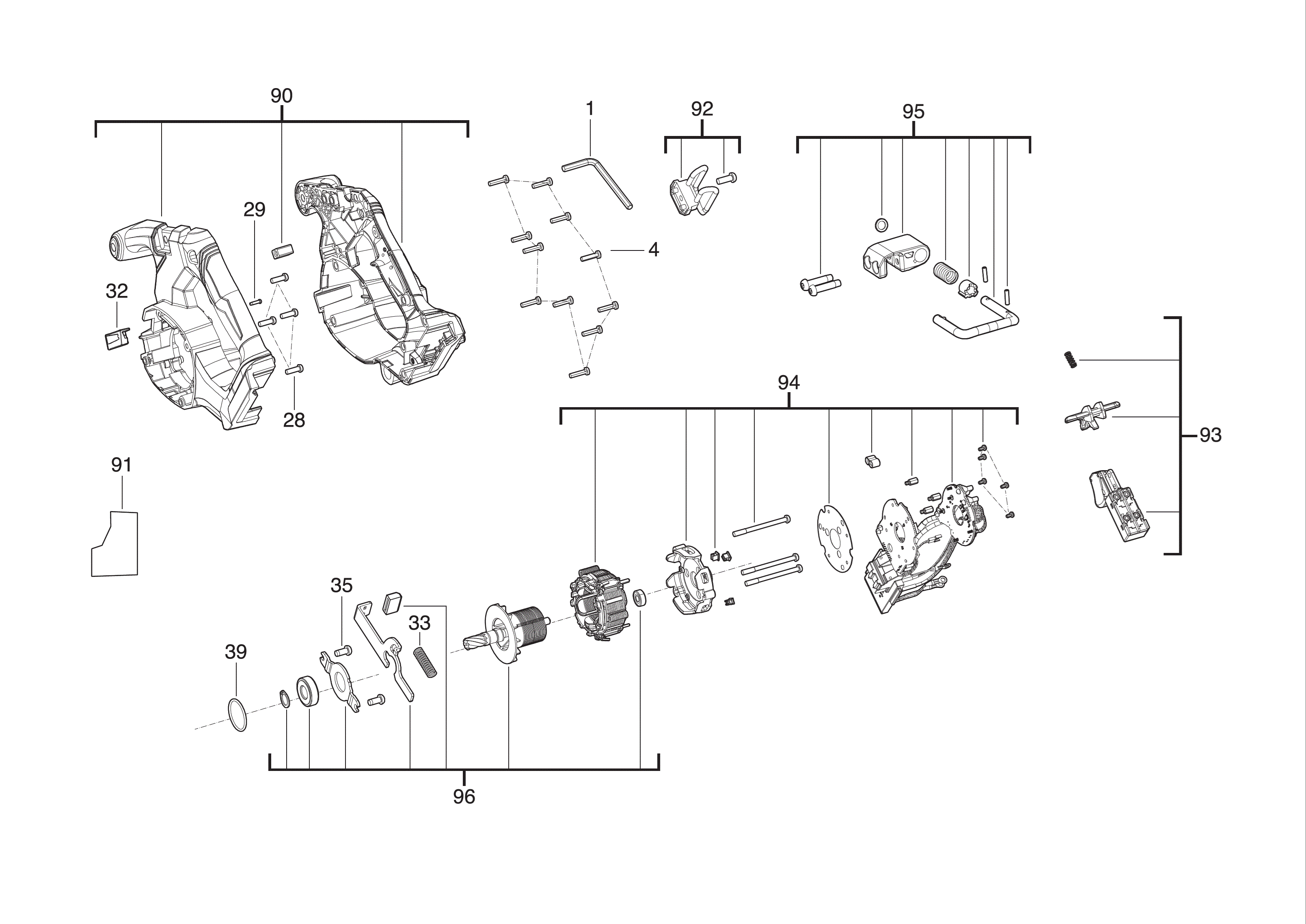 Spare Parts Diagram