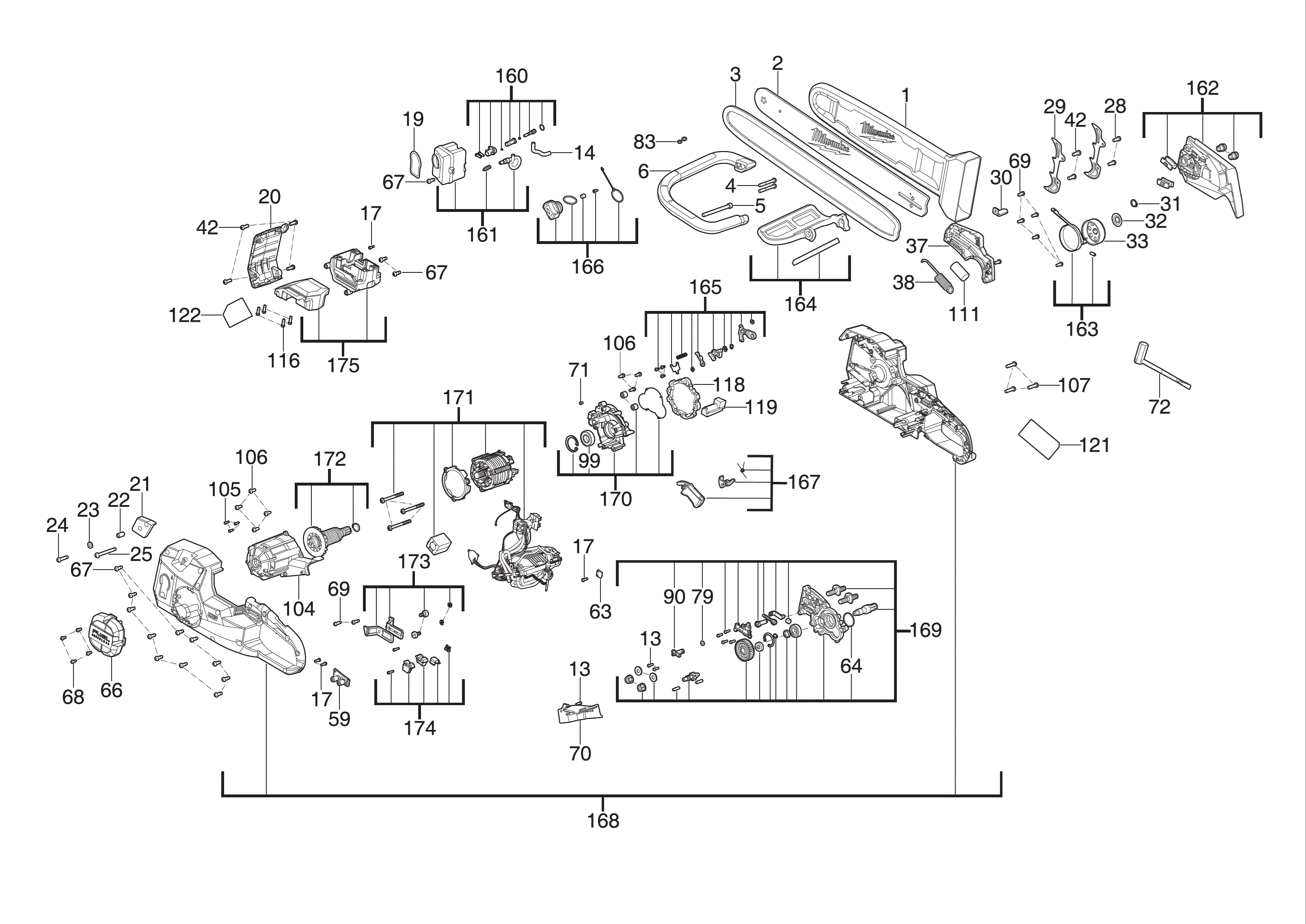 Spare Parts Diagram