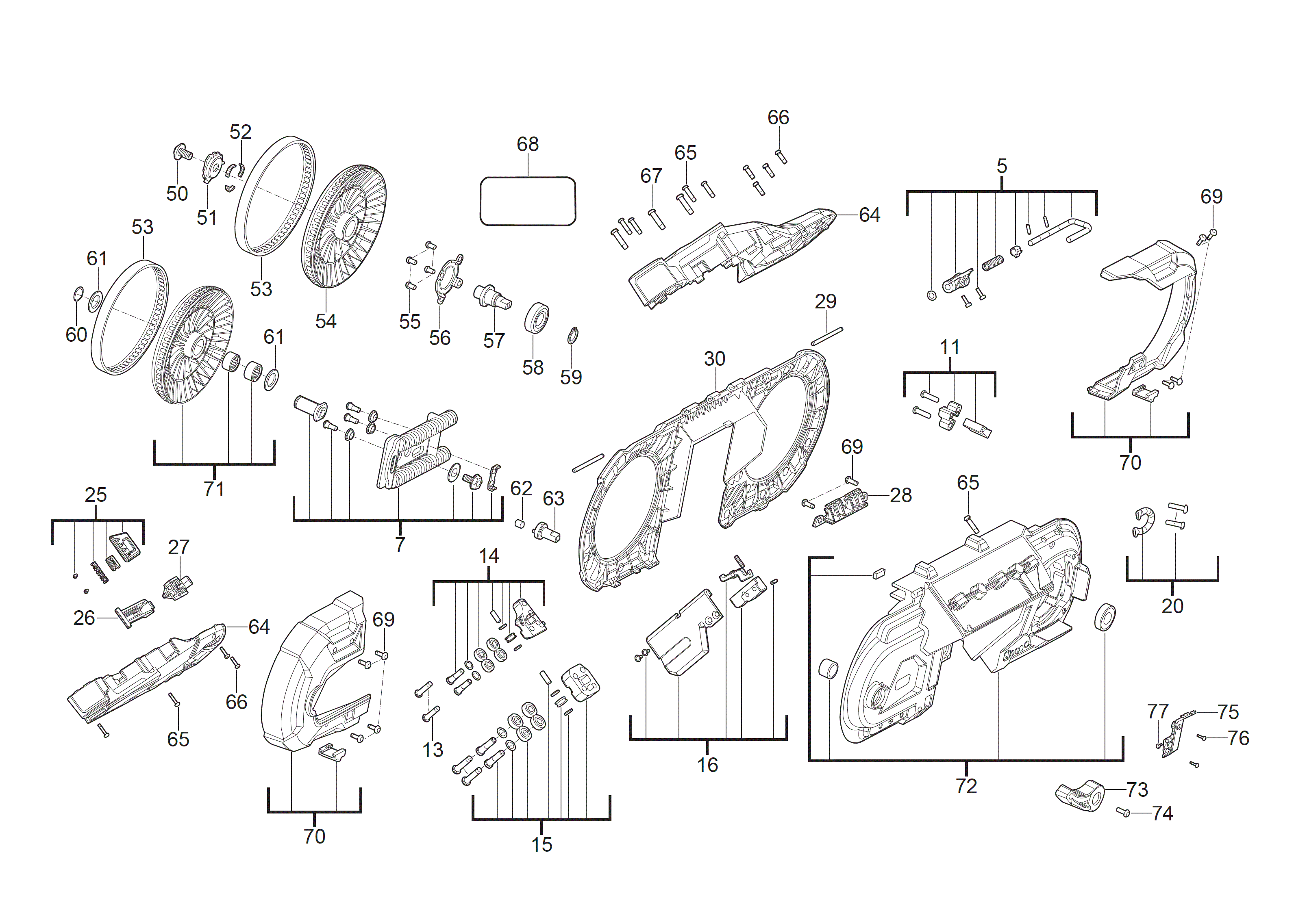 Spare Parts Diagram