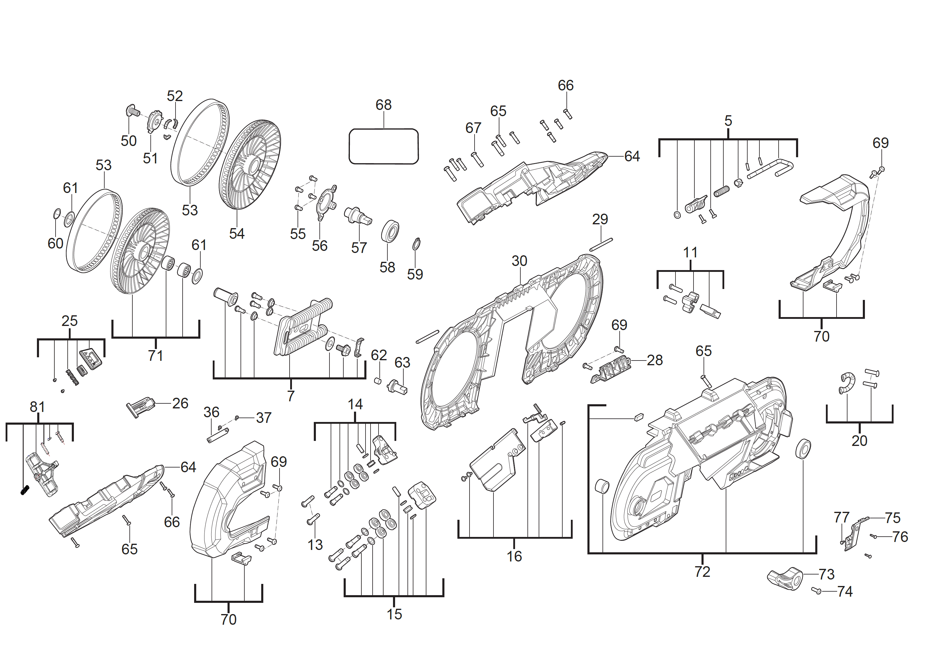 Spare Parts Diagram