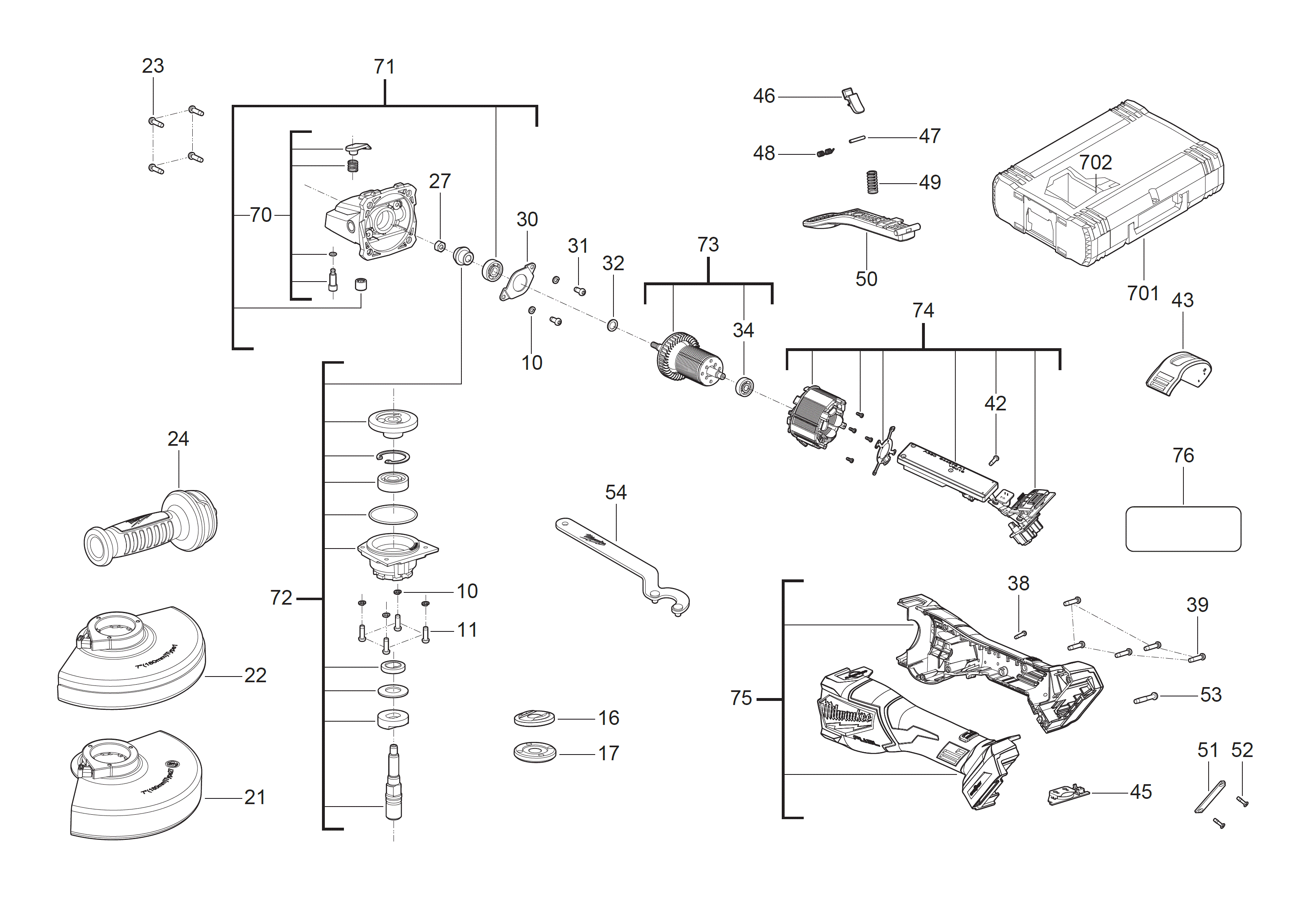 Spare Parts Diagram