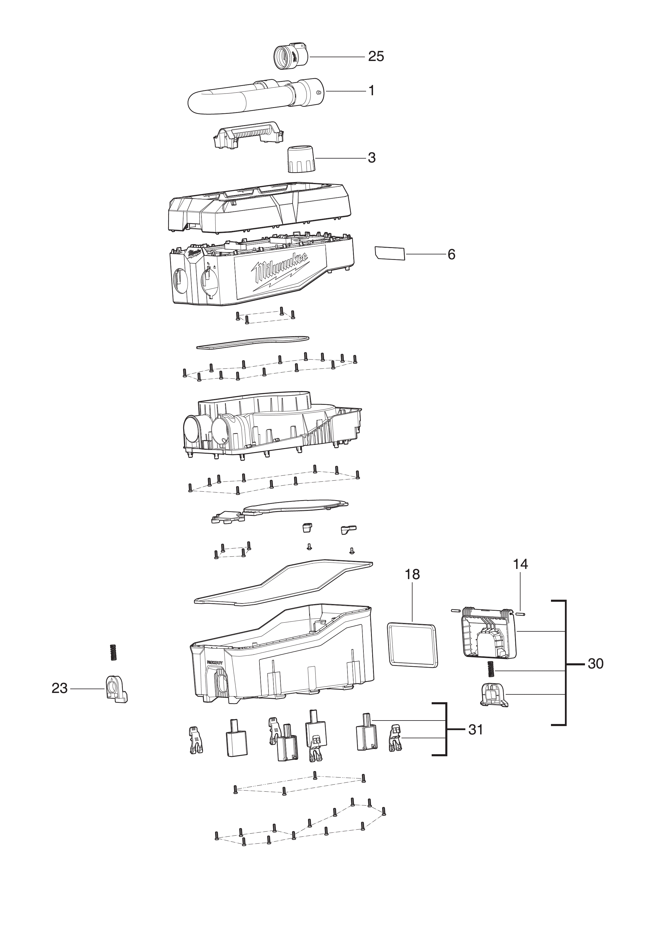 Spare Parts Diagram