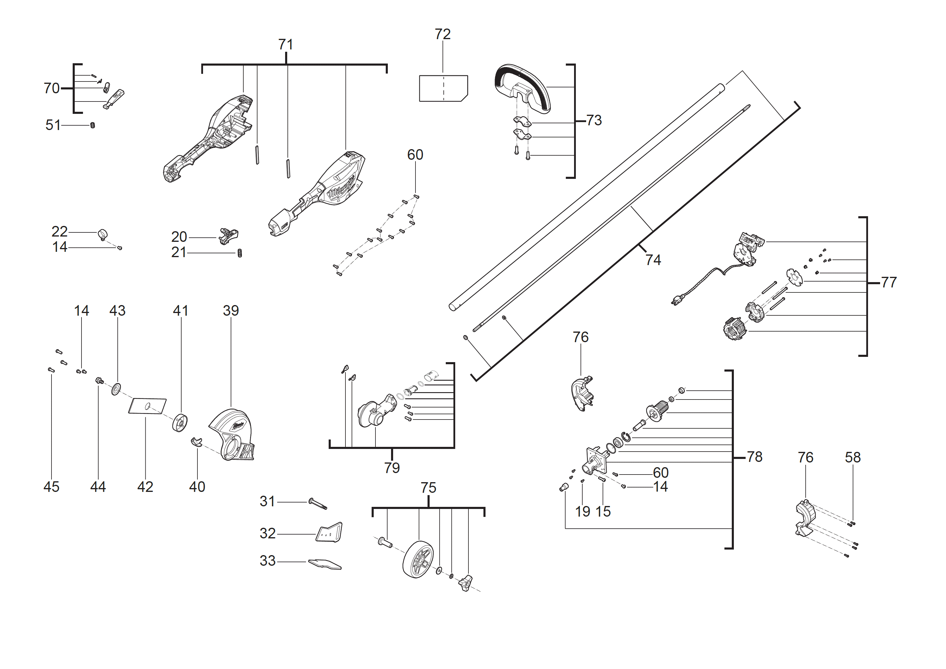Spare Parts Diagram