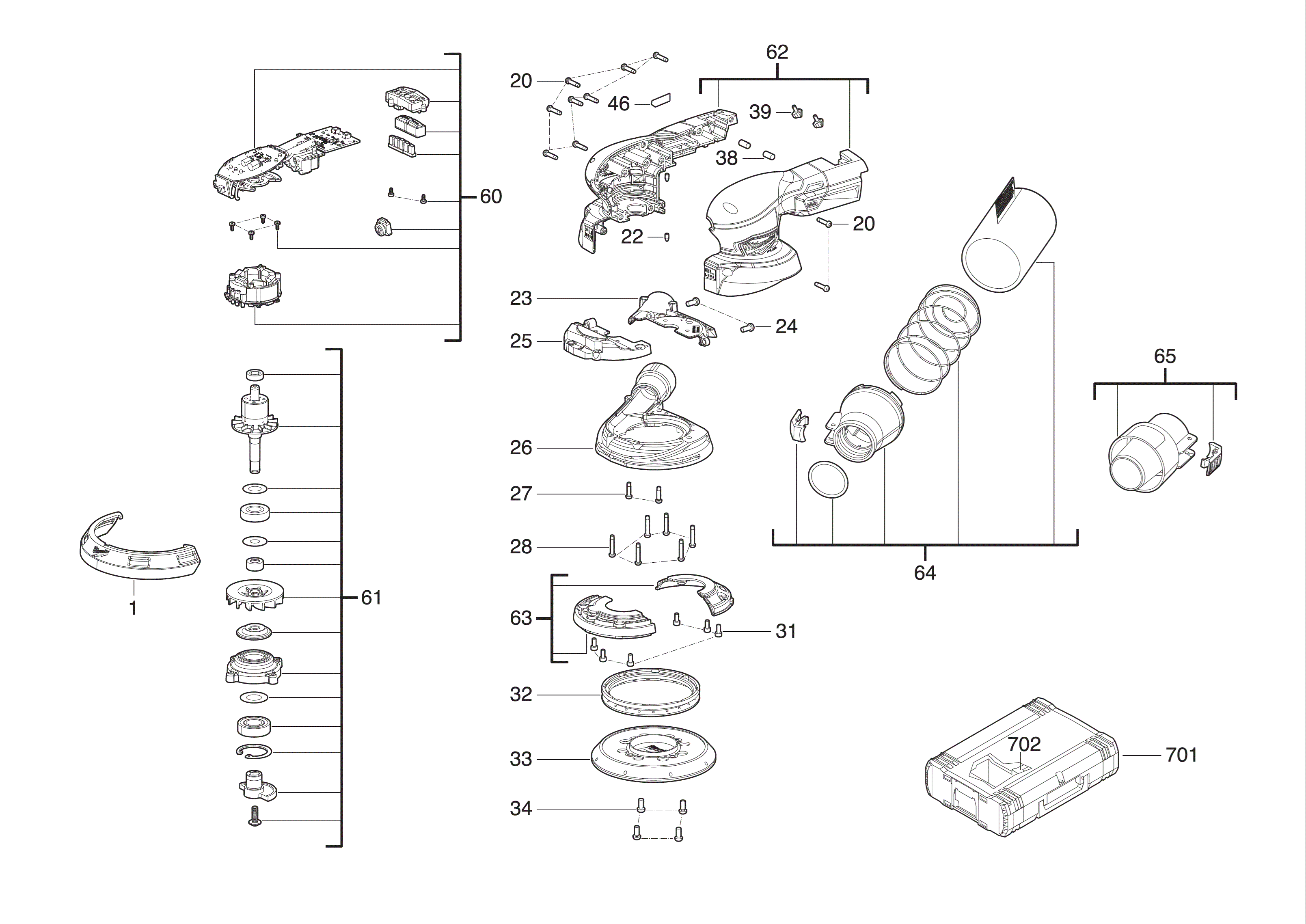 Spare Parts Diagram