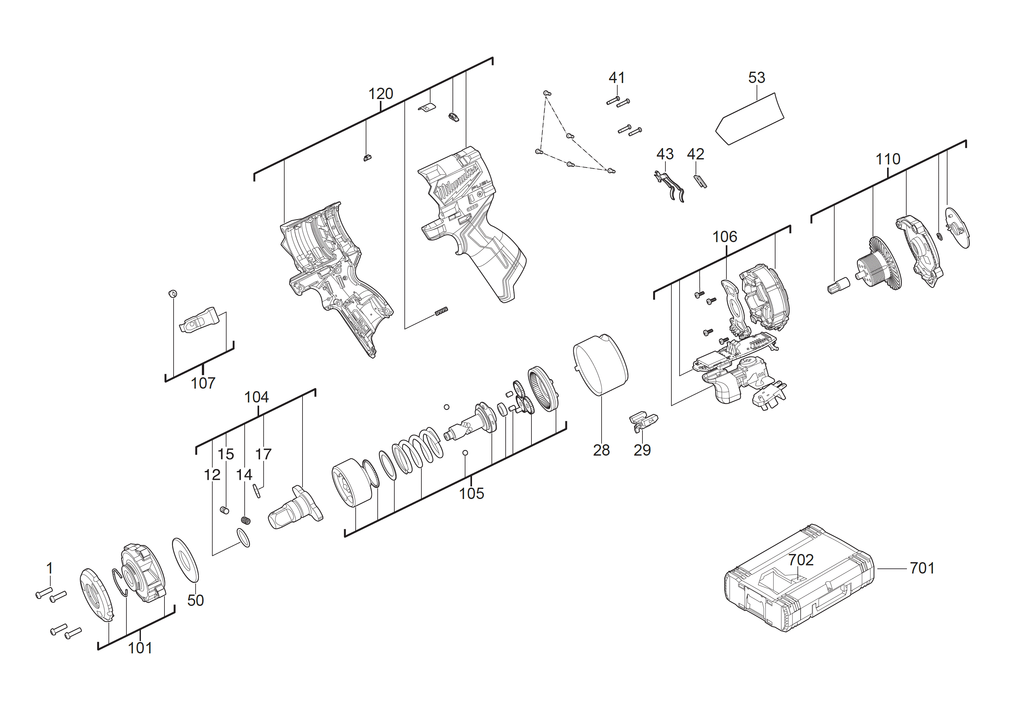 Spare Parts Diagram