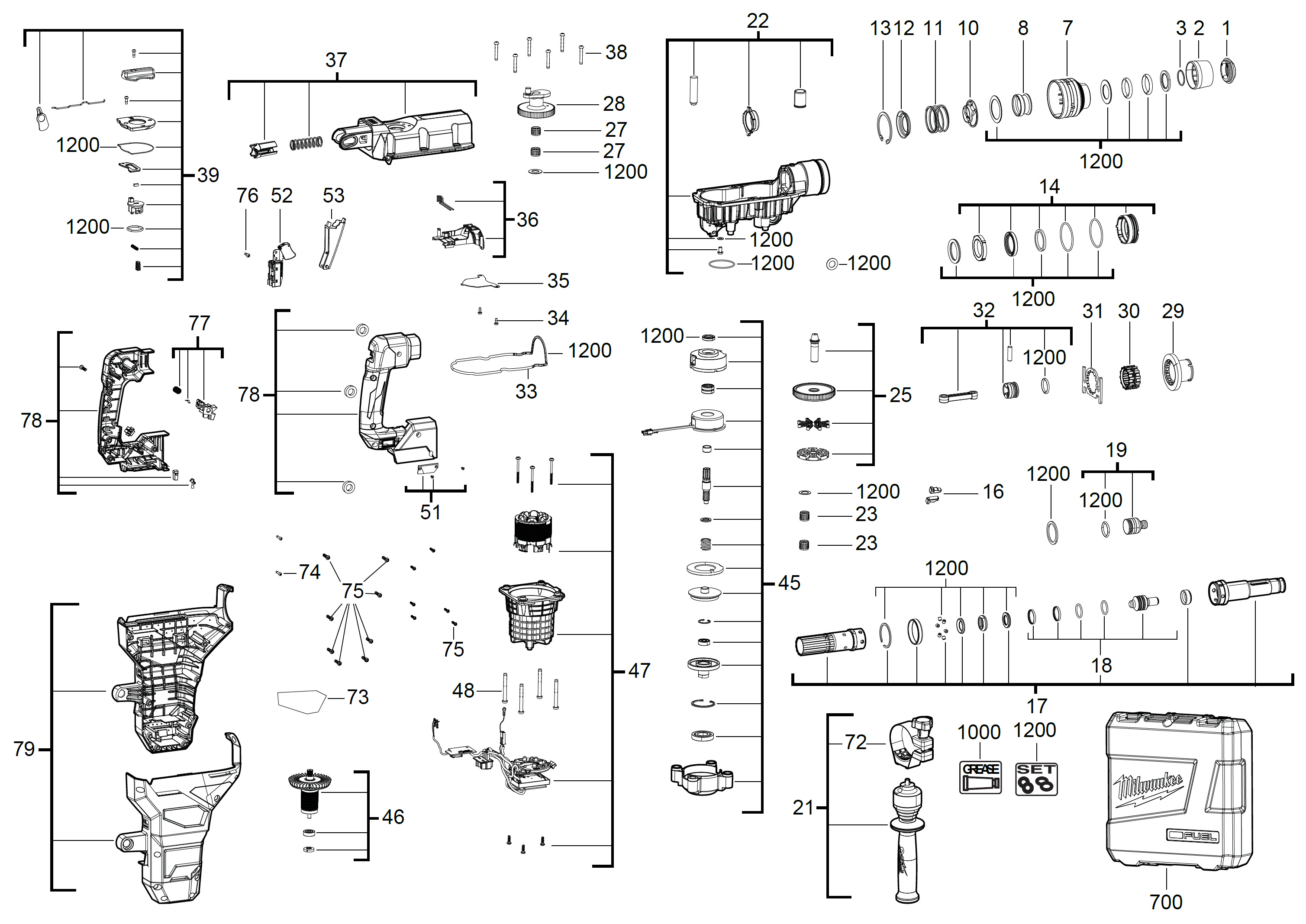 Spare Parts Diagram