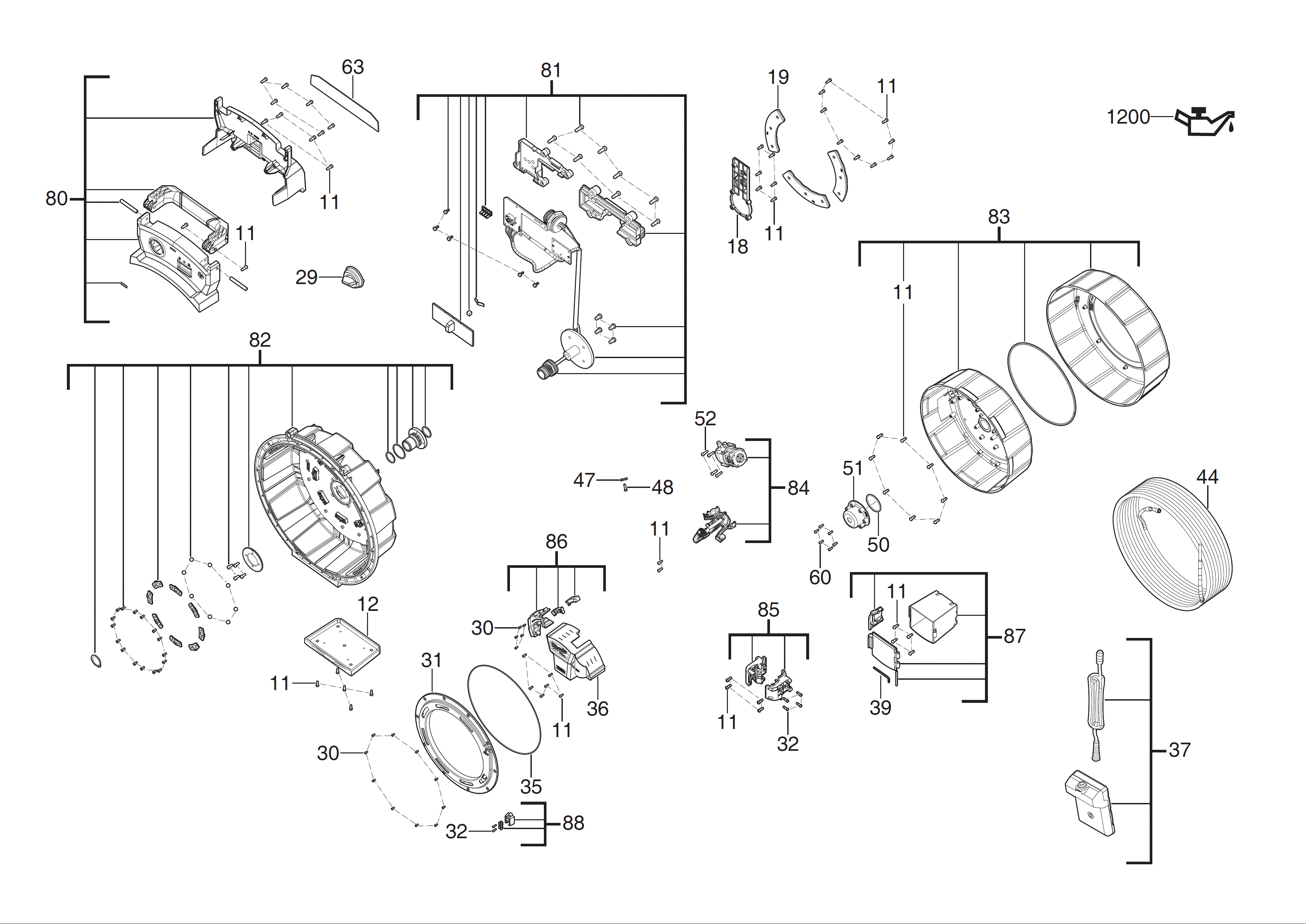 Spare Parts Diagram