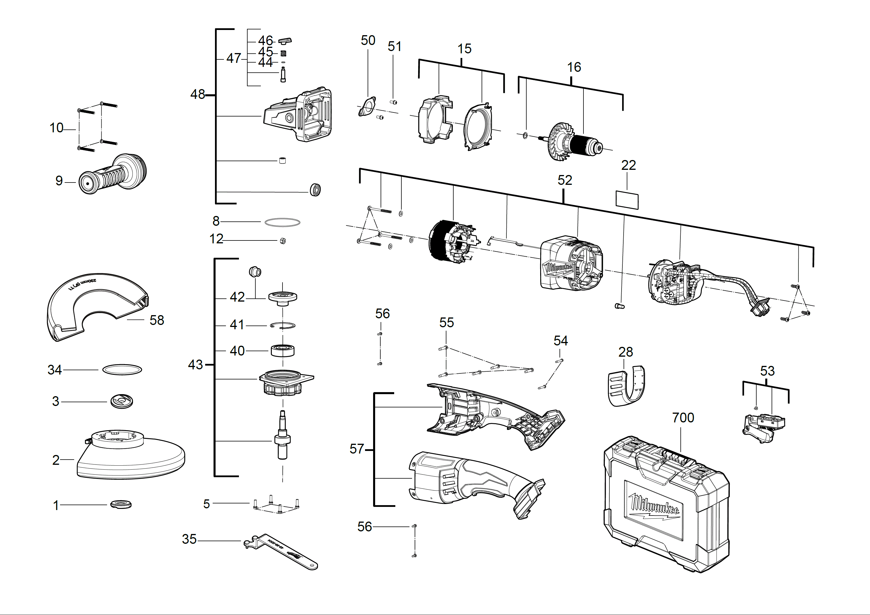 Spare Parts Diagram