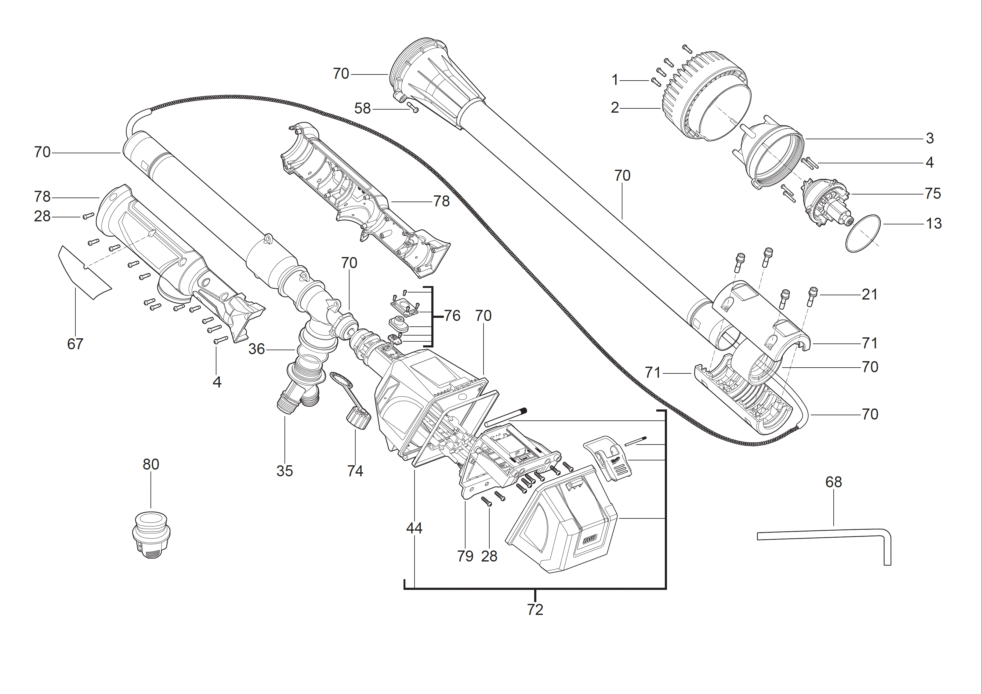 Spare Parts Diagram