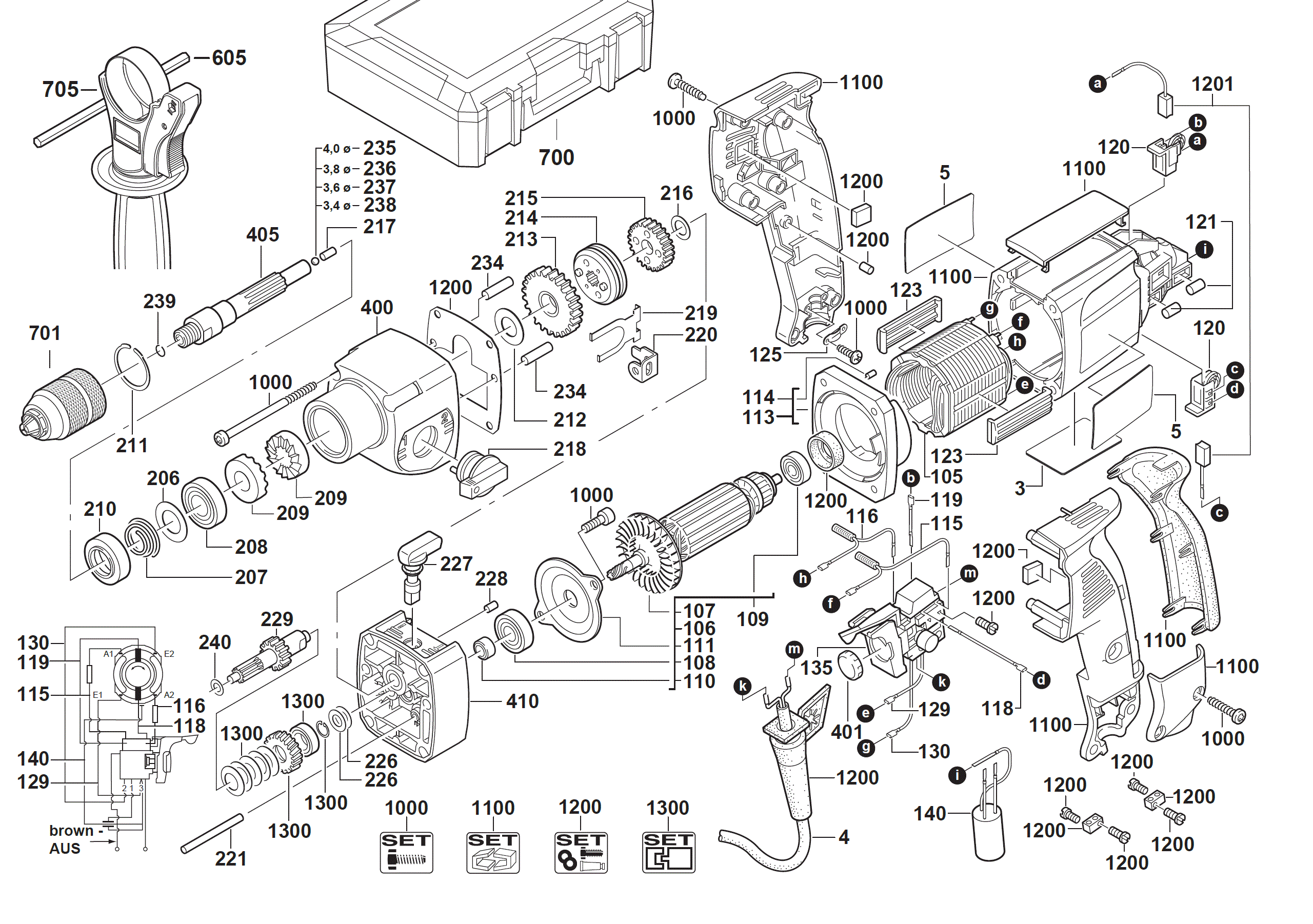 Spare Parts Diagram