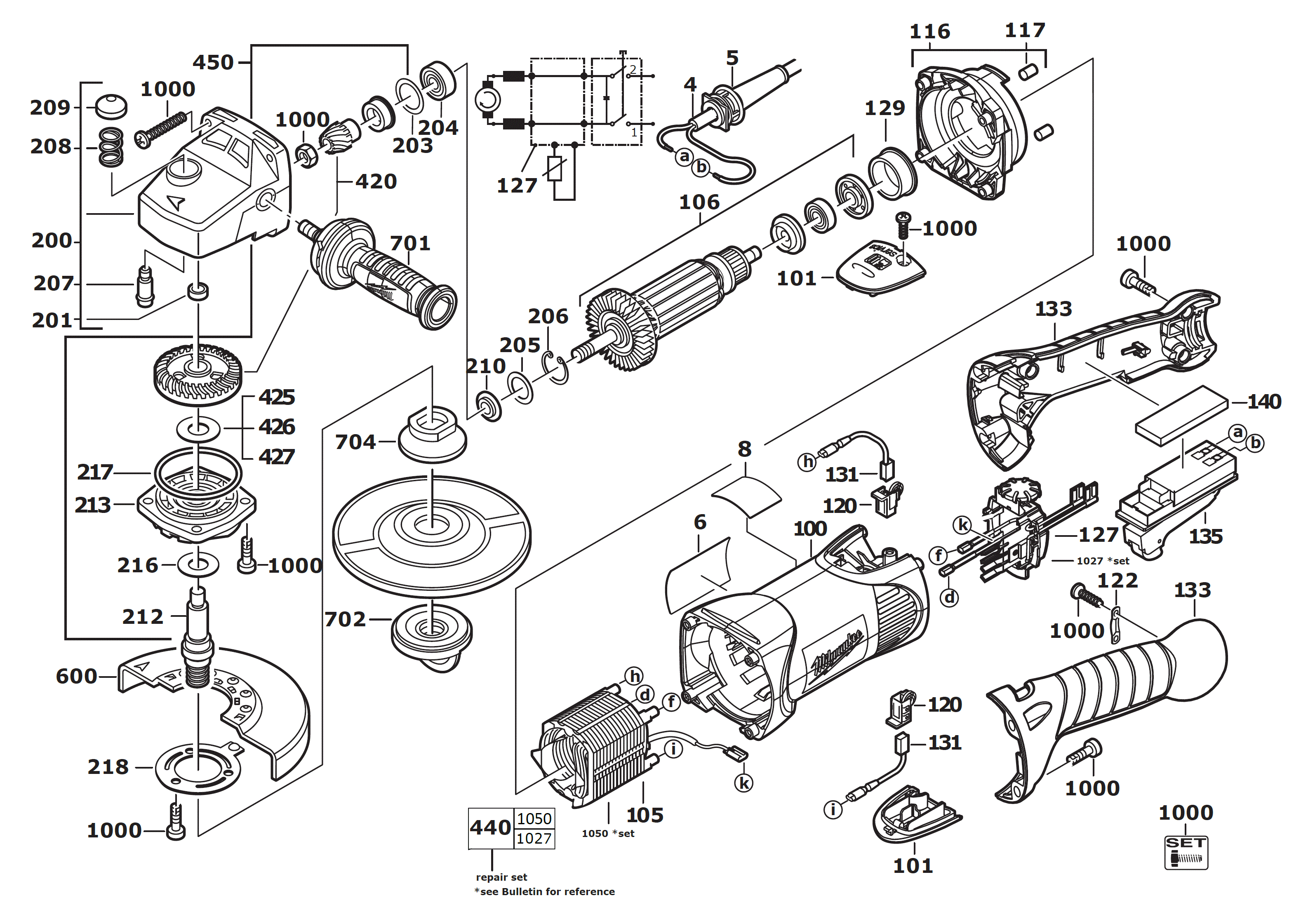 Spare Parts Diagram