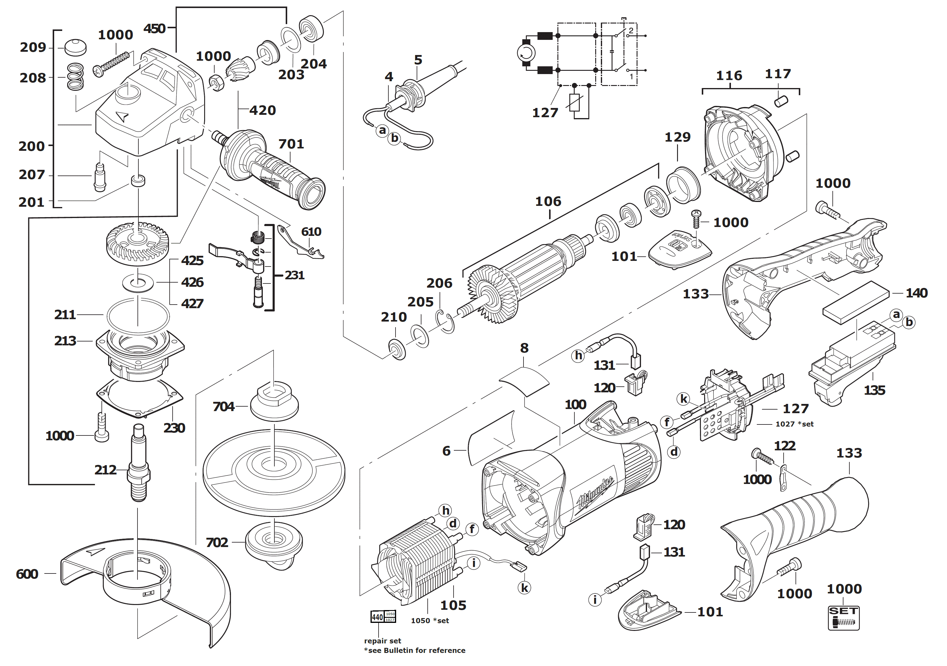 Spare Parts Diagram
