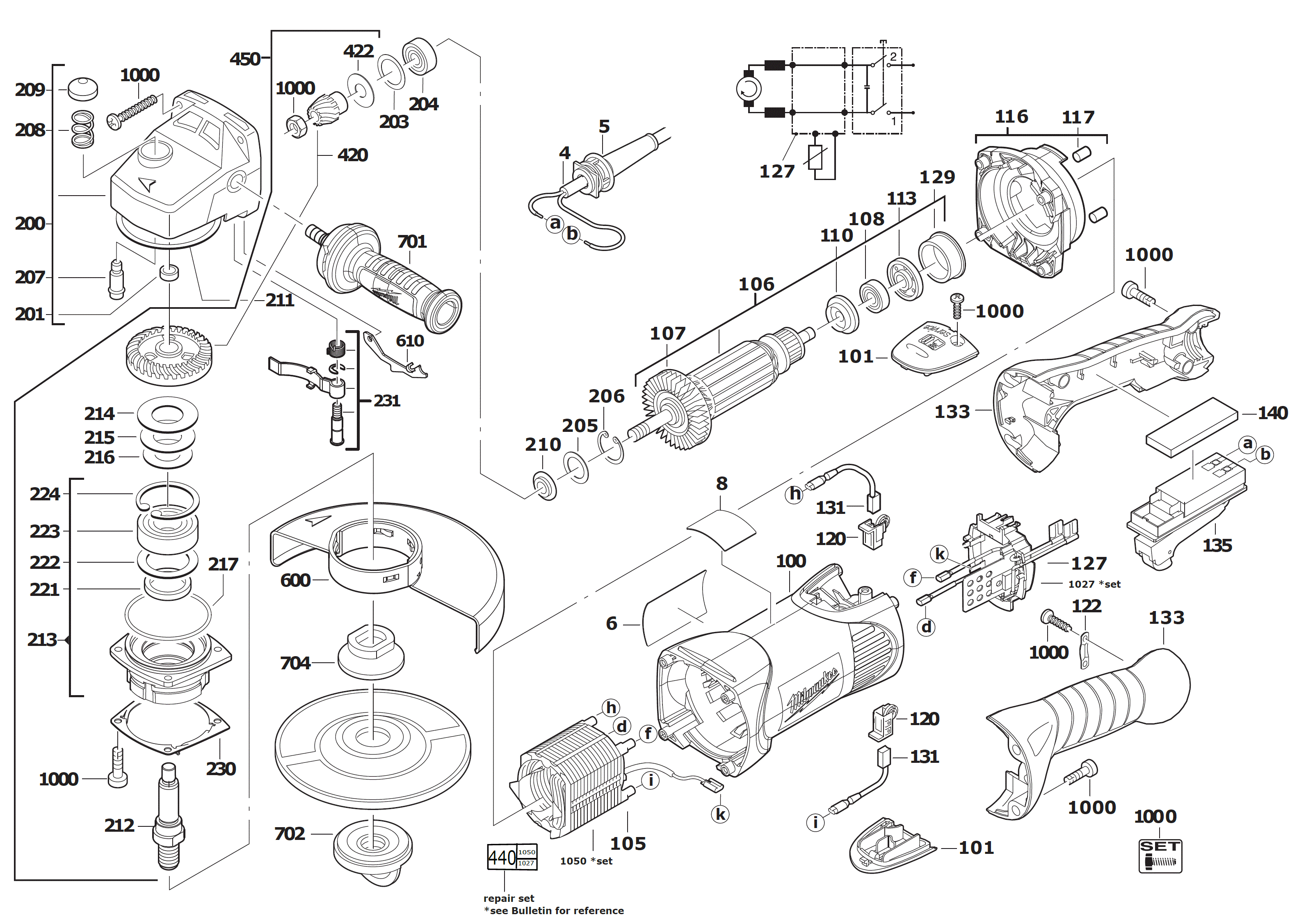 Spare Parts Diagram