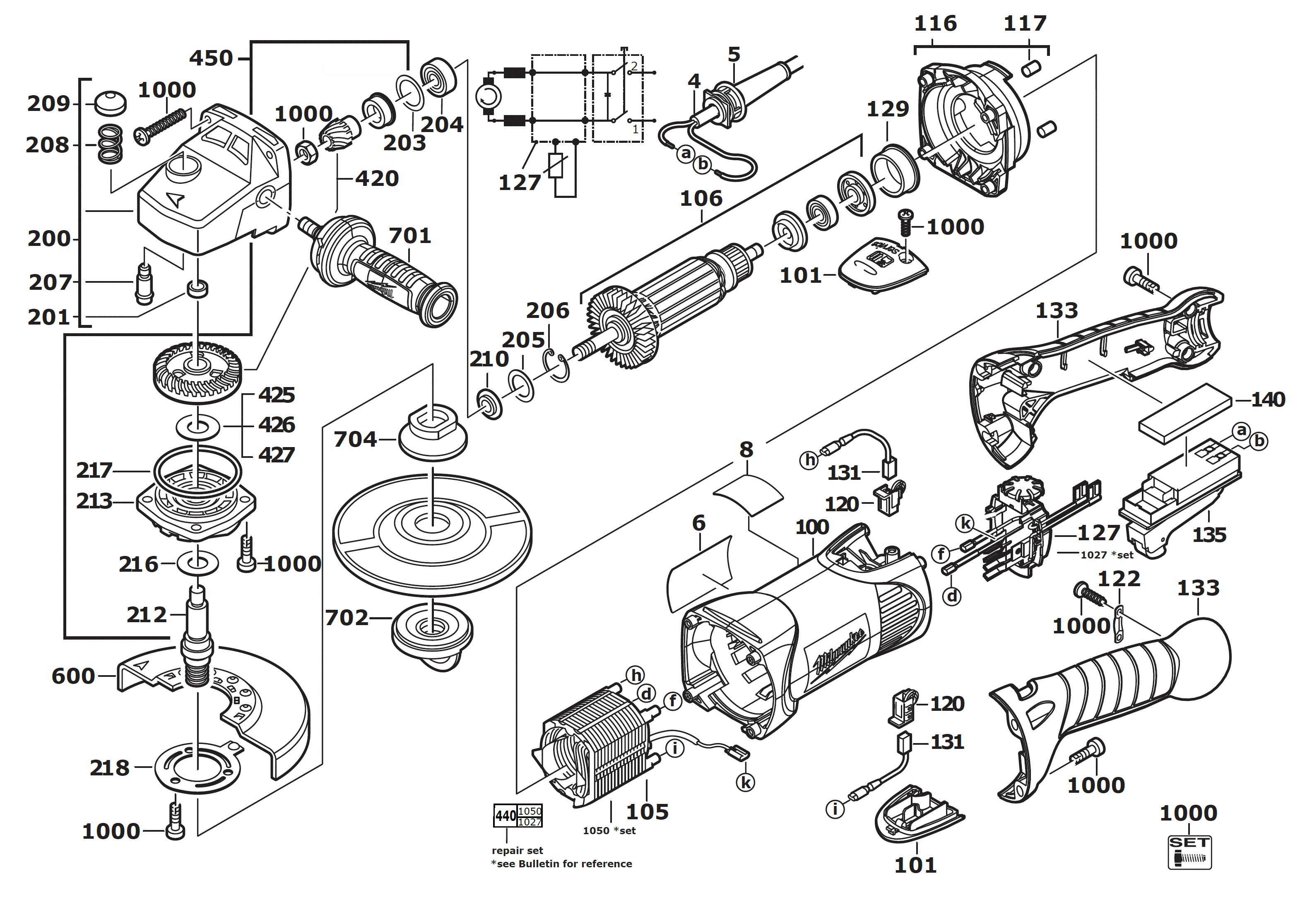 Spare Parts Diagram
